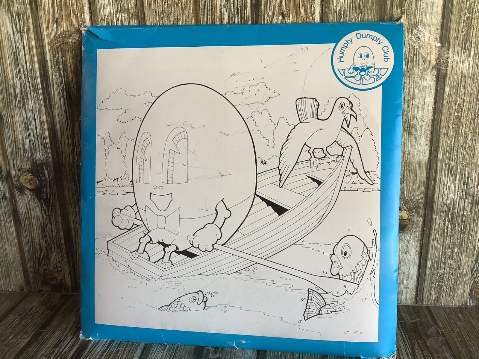1977 Vintage The Humpty Dumpty Club Educational Set Pack WILD LIFE