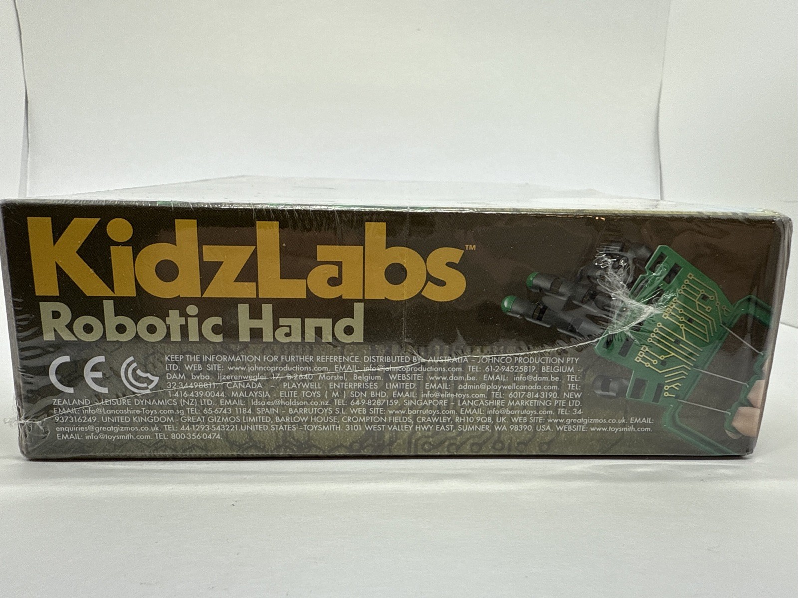 New 4M Kidzlabs Robotic Hand Kit – DIY Mechanical Robot Science – STEM Toys.