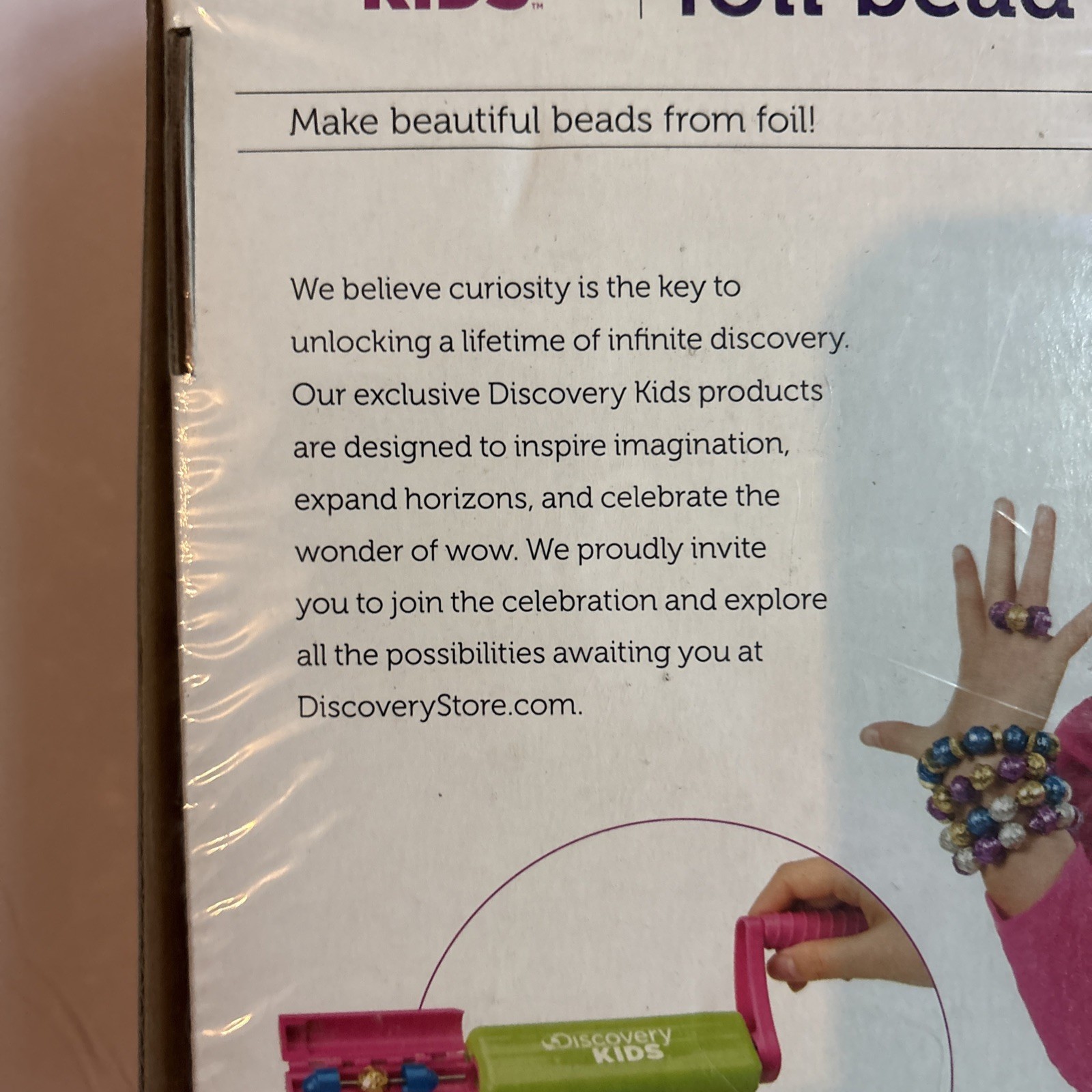 New Discovery Kids Foil Bead Machine Exclusively From Discovery Store New Sealed