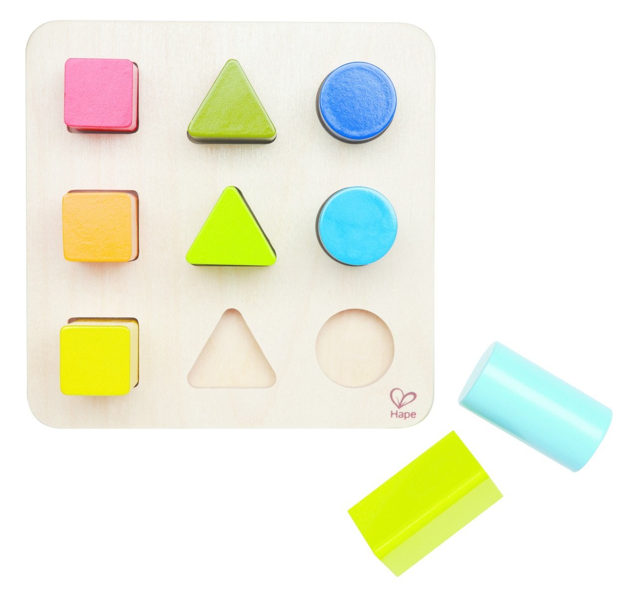Hape HAP-E0426 Colour and Shape Sorter,Multicolor, 7 x 18 x 18 centimetres