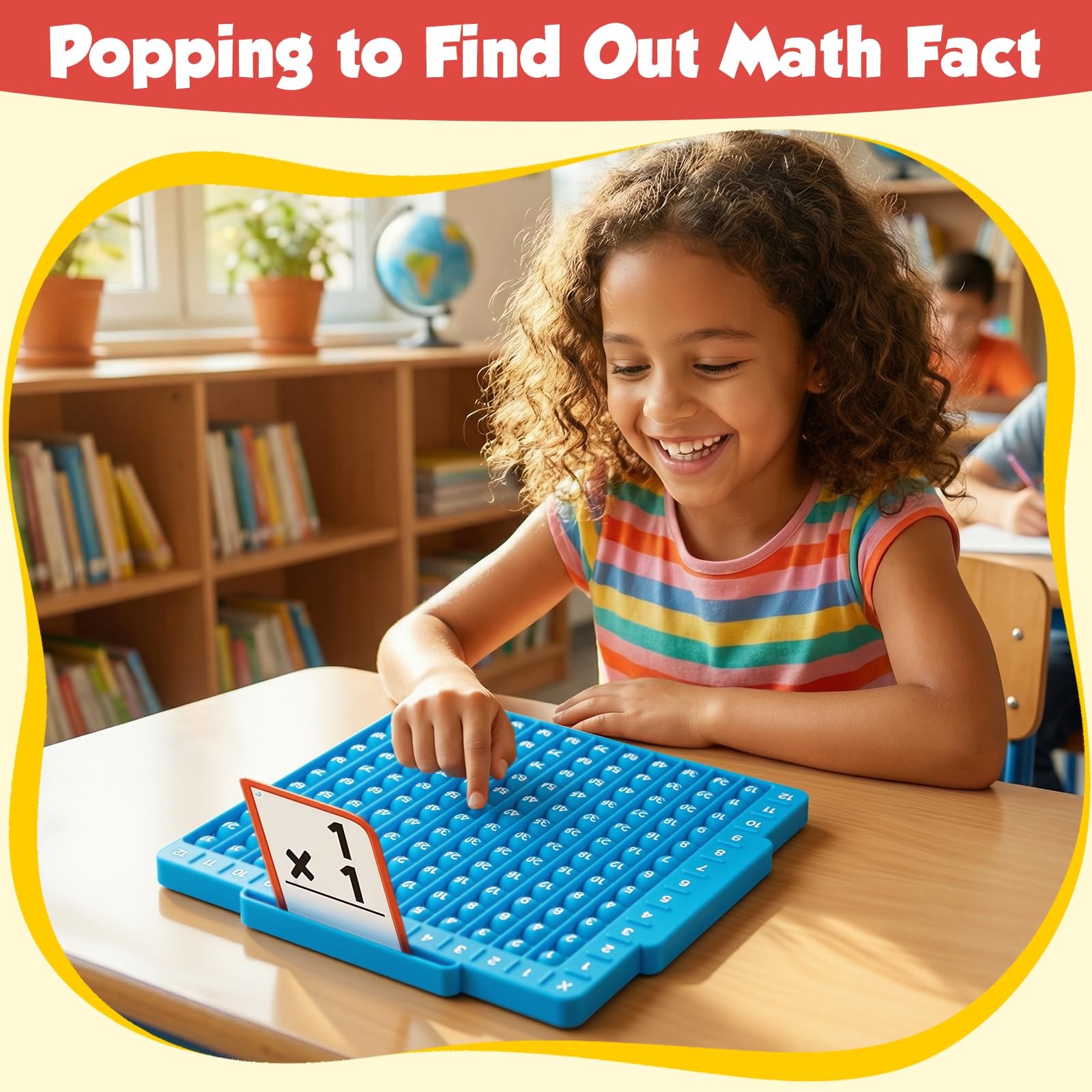 Math Board, Multiplication Game Board, 12×12 Math Manipulatives Game Board Mu…