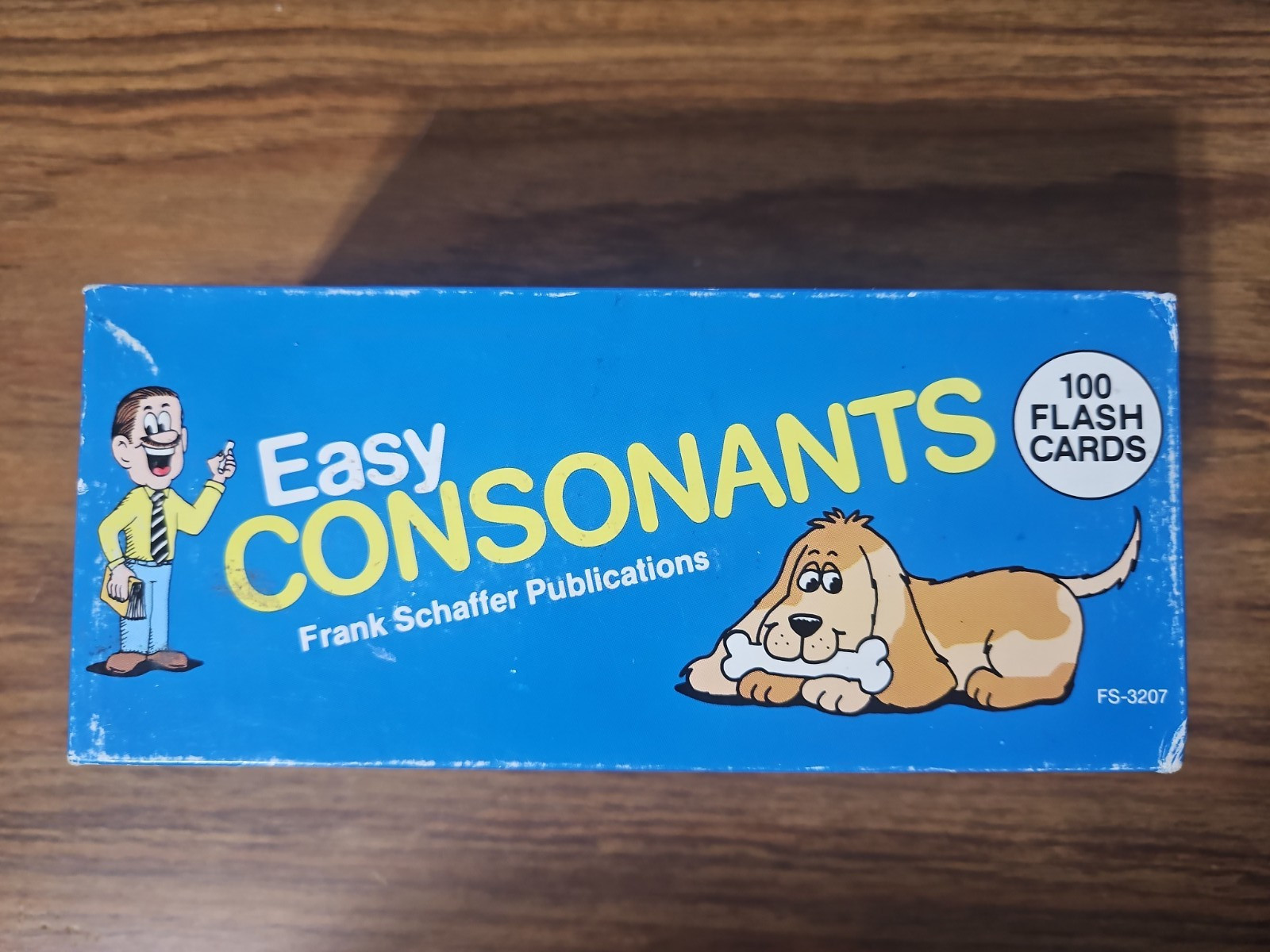 Easy Consonants Flash Cards by Frank Schaffer Publications 1988 Complete Vintage