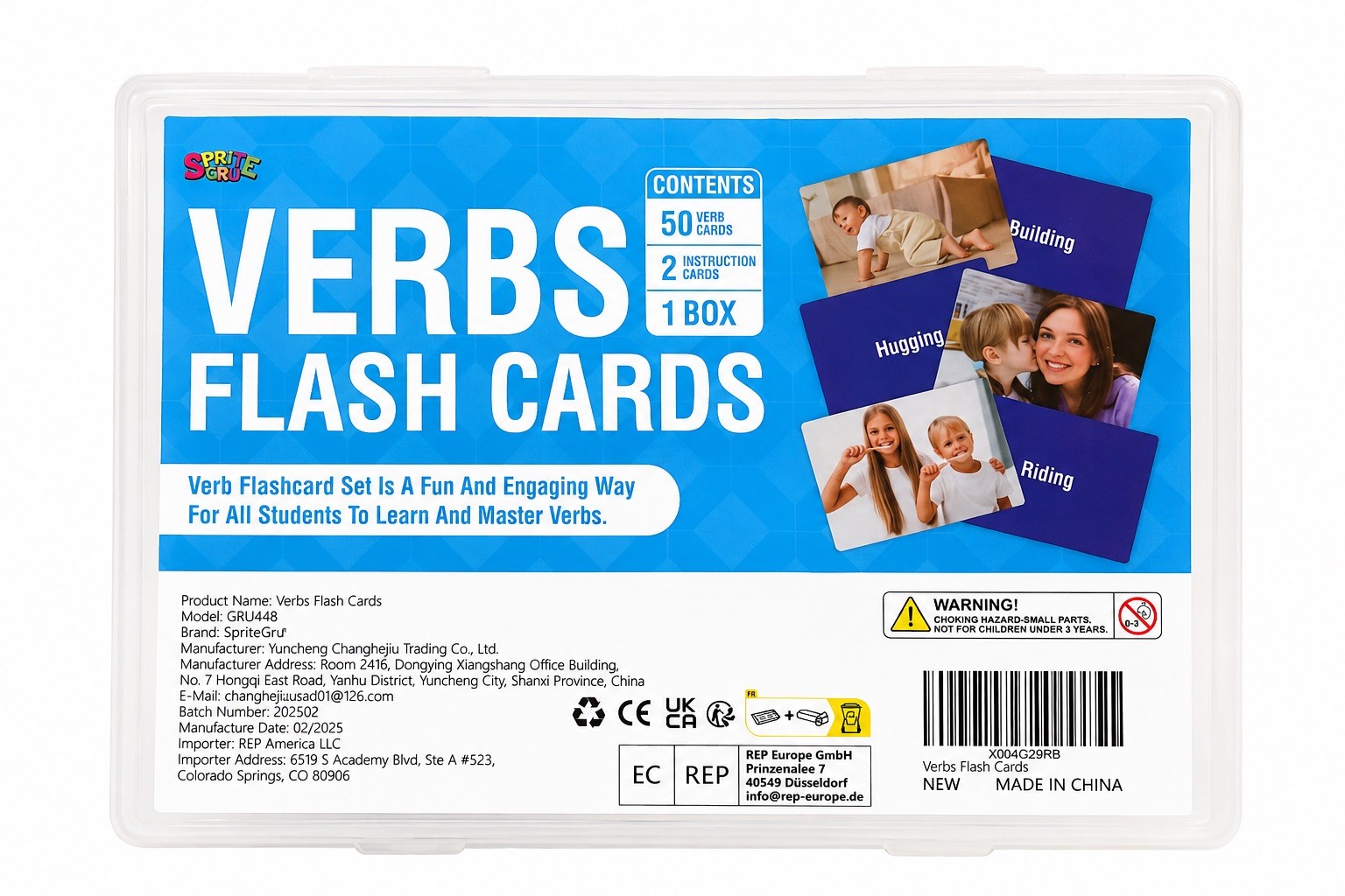 50 Verb Flashcards Picture Word Cards Language Learning ESL Speech Therapy