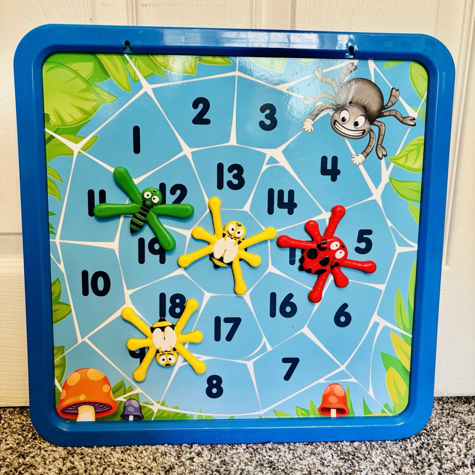 Lakeshore Magnetic Bug Toss Game Math Numbers Alphabet
