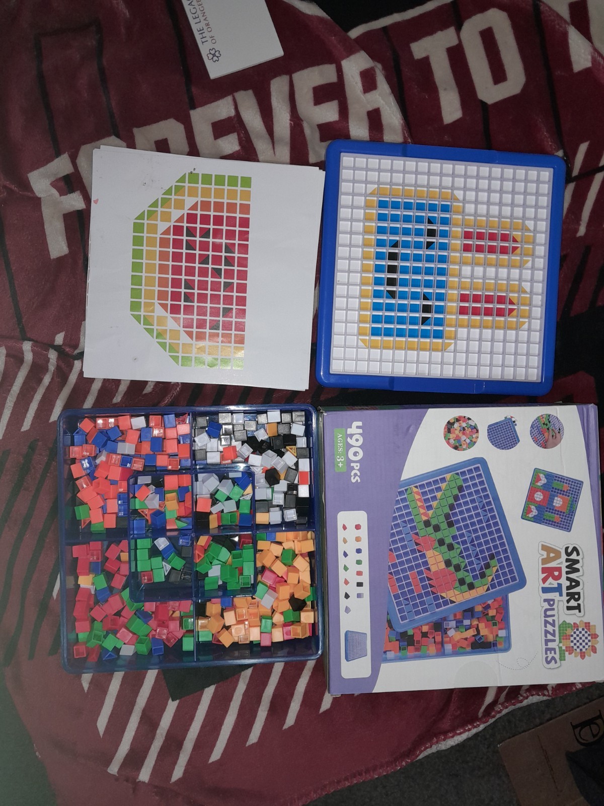 Smart ART Puzzles Educational Toys 490 Pieces Ages 3+ Complete