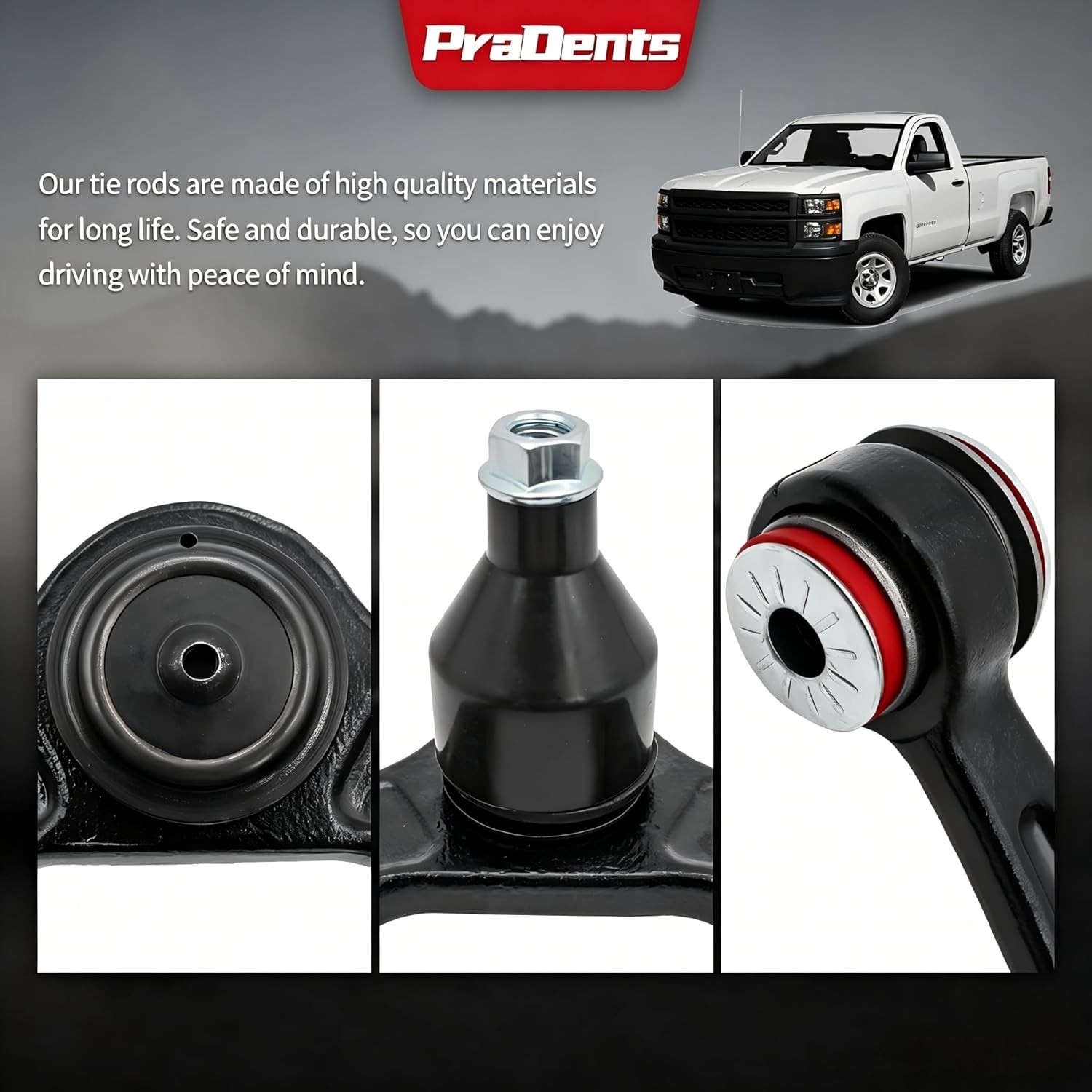 4WD Front Upper Control Arm Kit Chevy GMC 1500 13pc