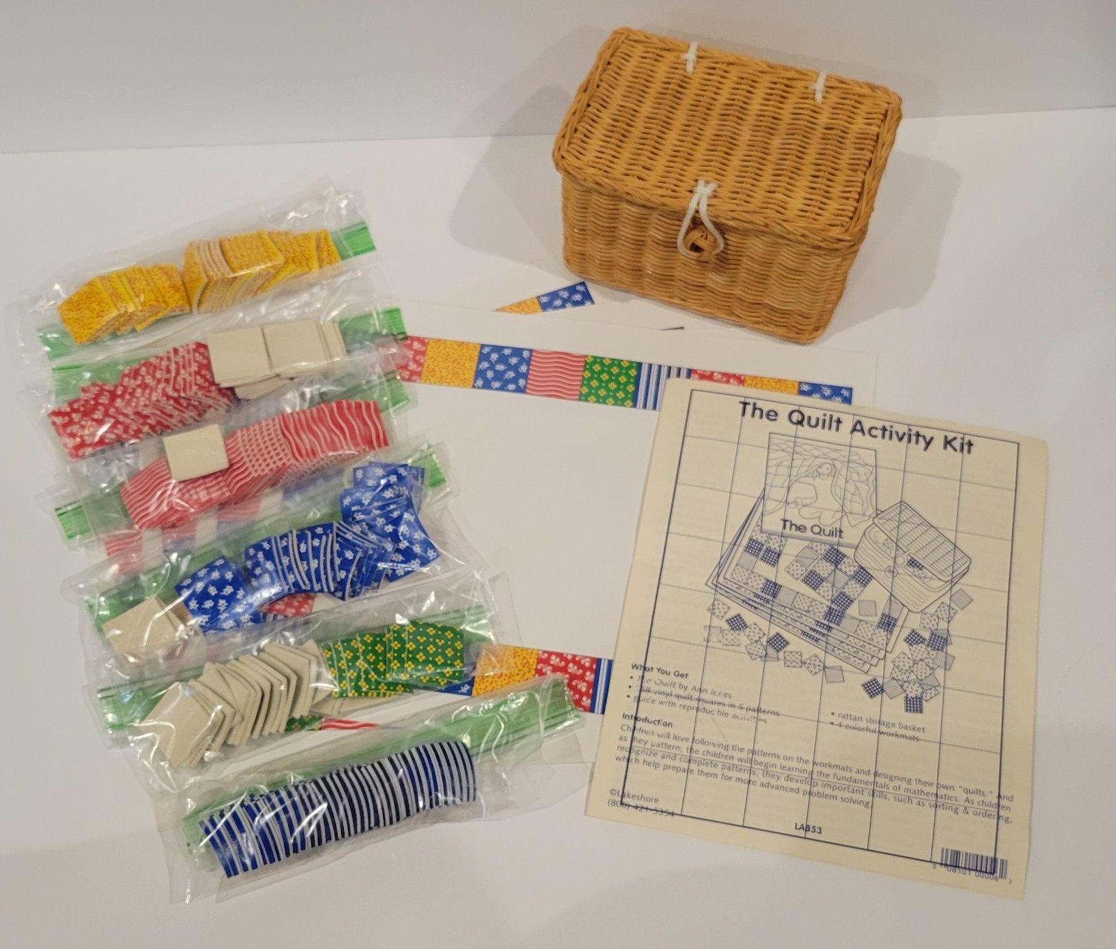 Lakeshore The Quilt Activity Kit Teaching Tool (Kit Only See Description)