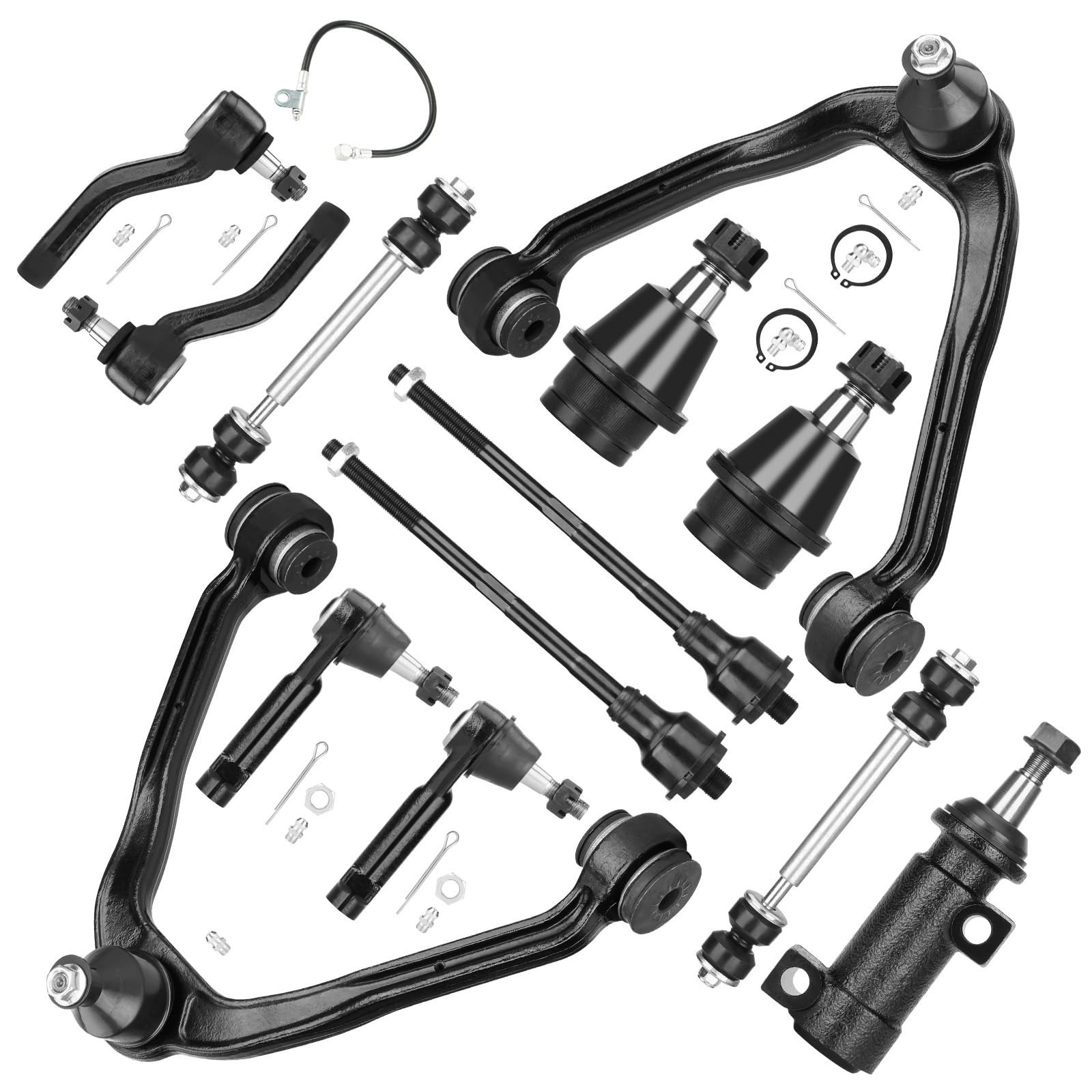 Front Upper Control Arm Kit Fit for Chevy Silverado 1500 1999-2006 GMC Sierra…