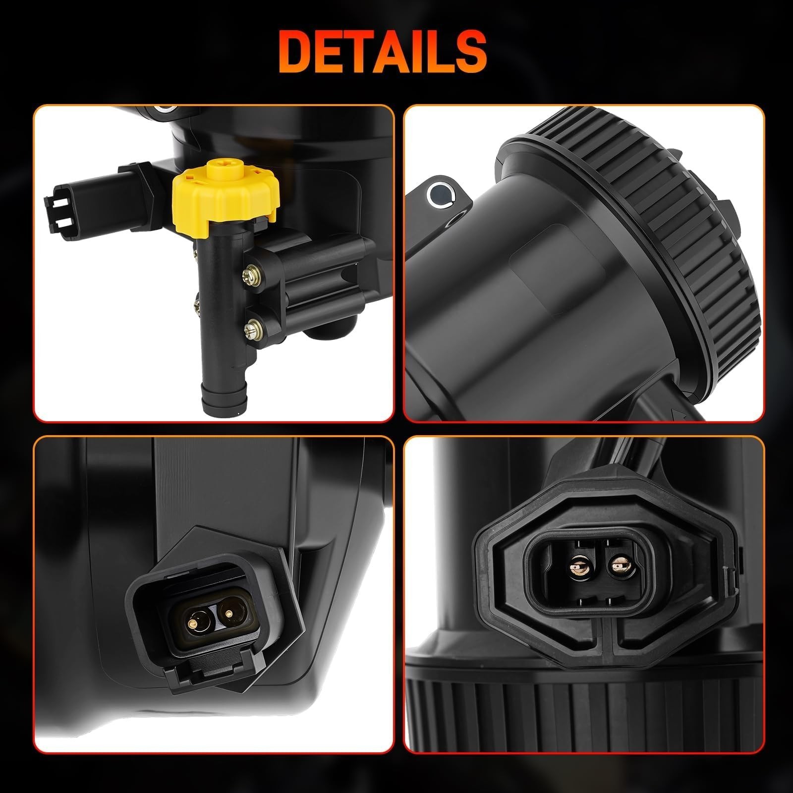 Fuel Filter Housing Assembly Compatible with 2013-2018 Dodge Ram 2500 3500 45…