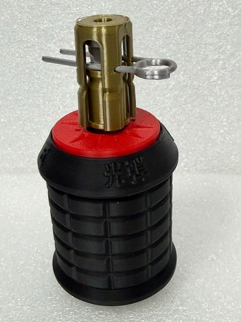 Type 97 Japanese Frag Hand Grenade WWII Era Made in USA 3D Printed Replica