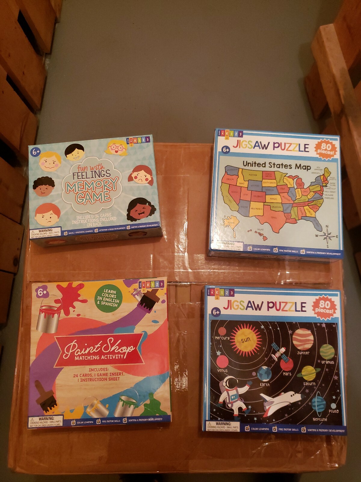 4 Pack Educational Kit – 6 And Up