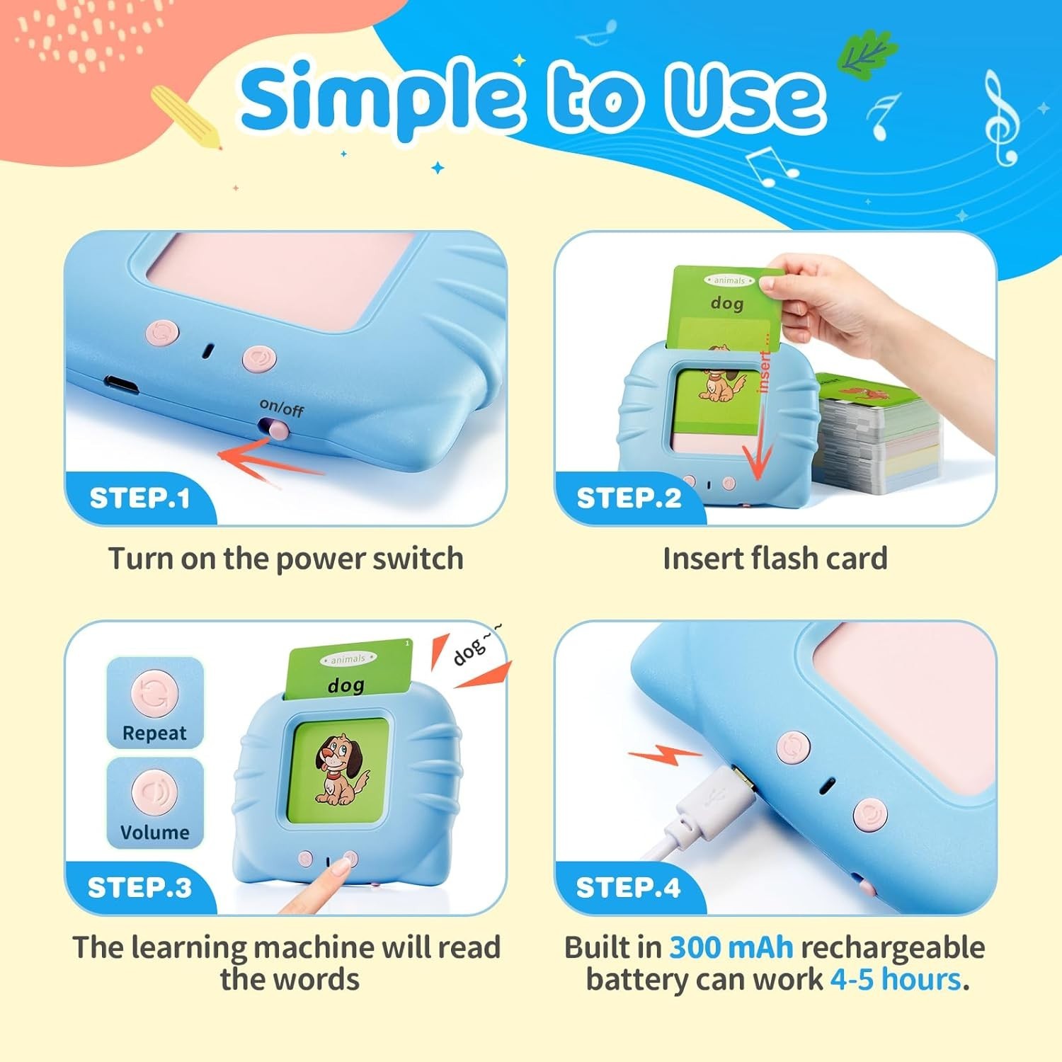 Bilingual Flash Cards for Kids – ABC, Numbers & Colors (Ages 2-8) – Fun Learning