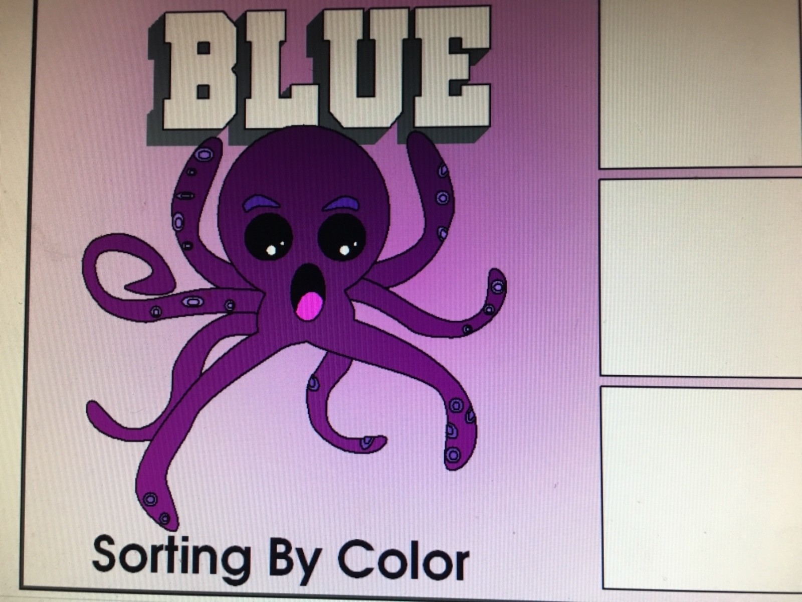 Interactive Learning Books for Children – Color Words – w/ 33 Laminated Cards