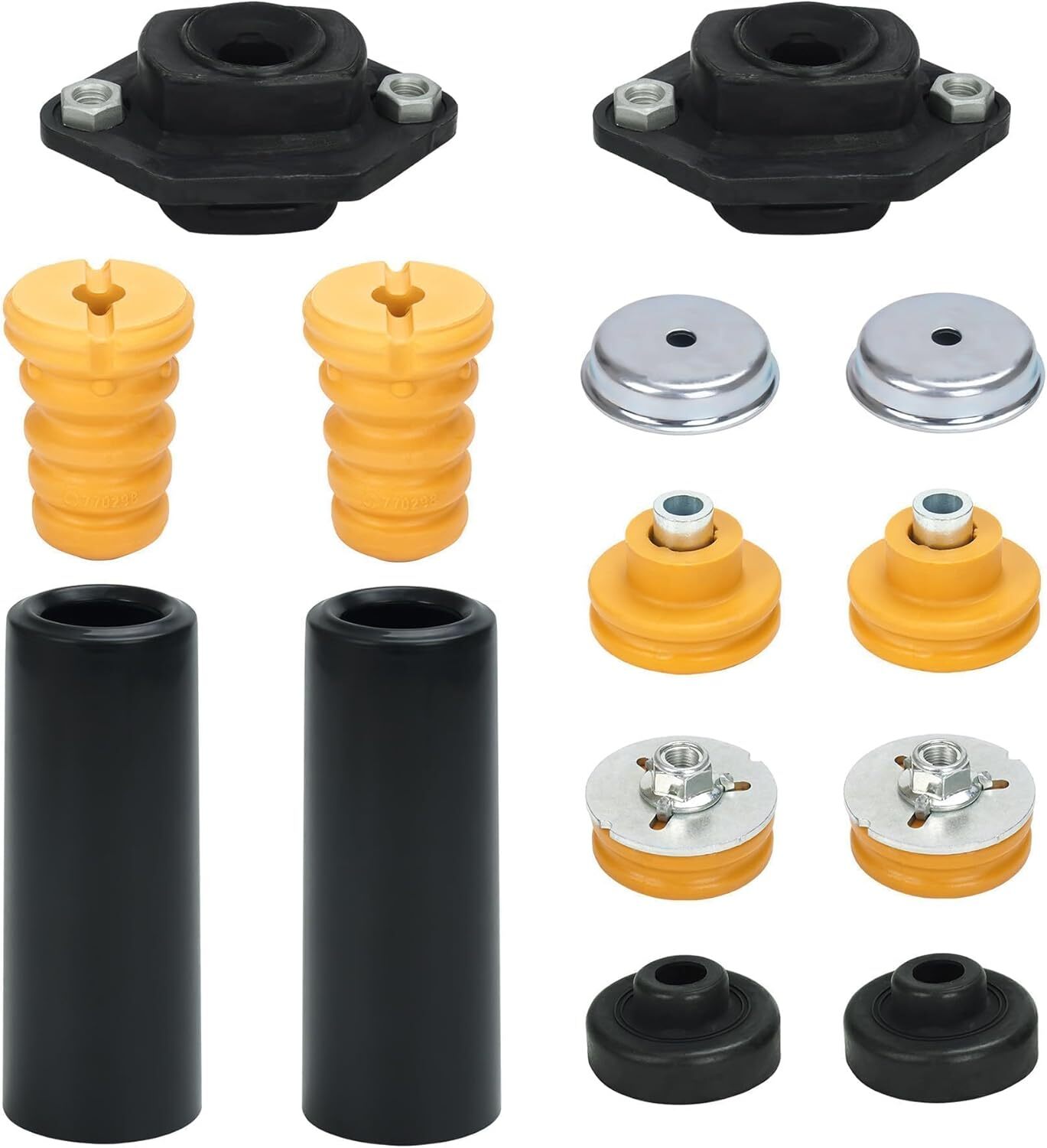 Rear Shock Mount Shock Absorber Bump Stops Sealing Grommet Kit Compatible with