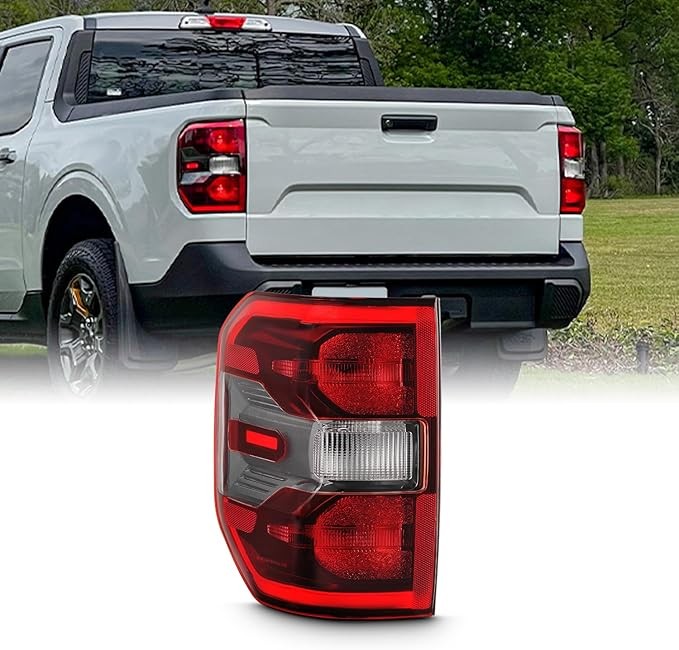 22-25 Ford Maverick Lariat LED Tail Light Right Driver Smoked Assembly Fit 2022