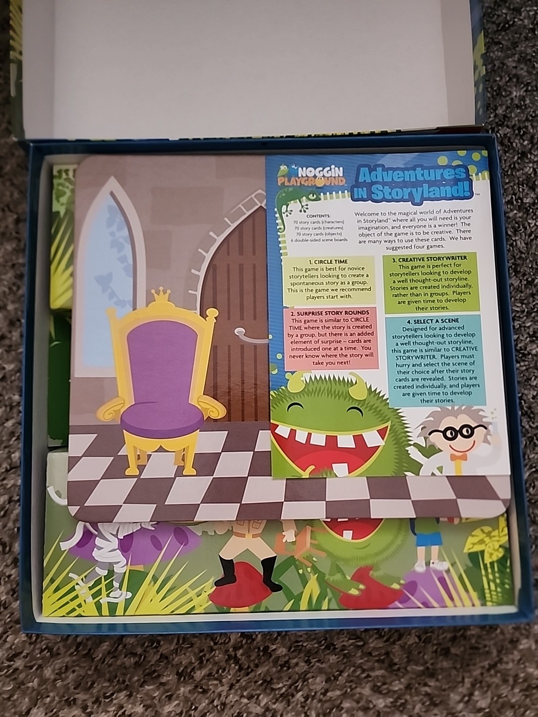 Noggin Playground Adventures In Storyland By Outset 2015 Kid Story Telling Game