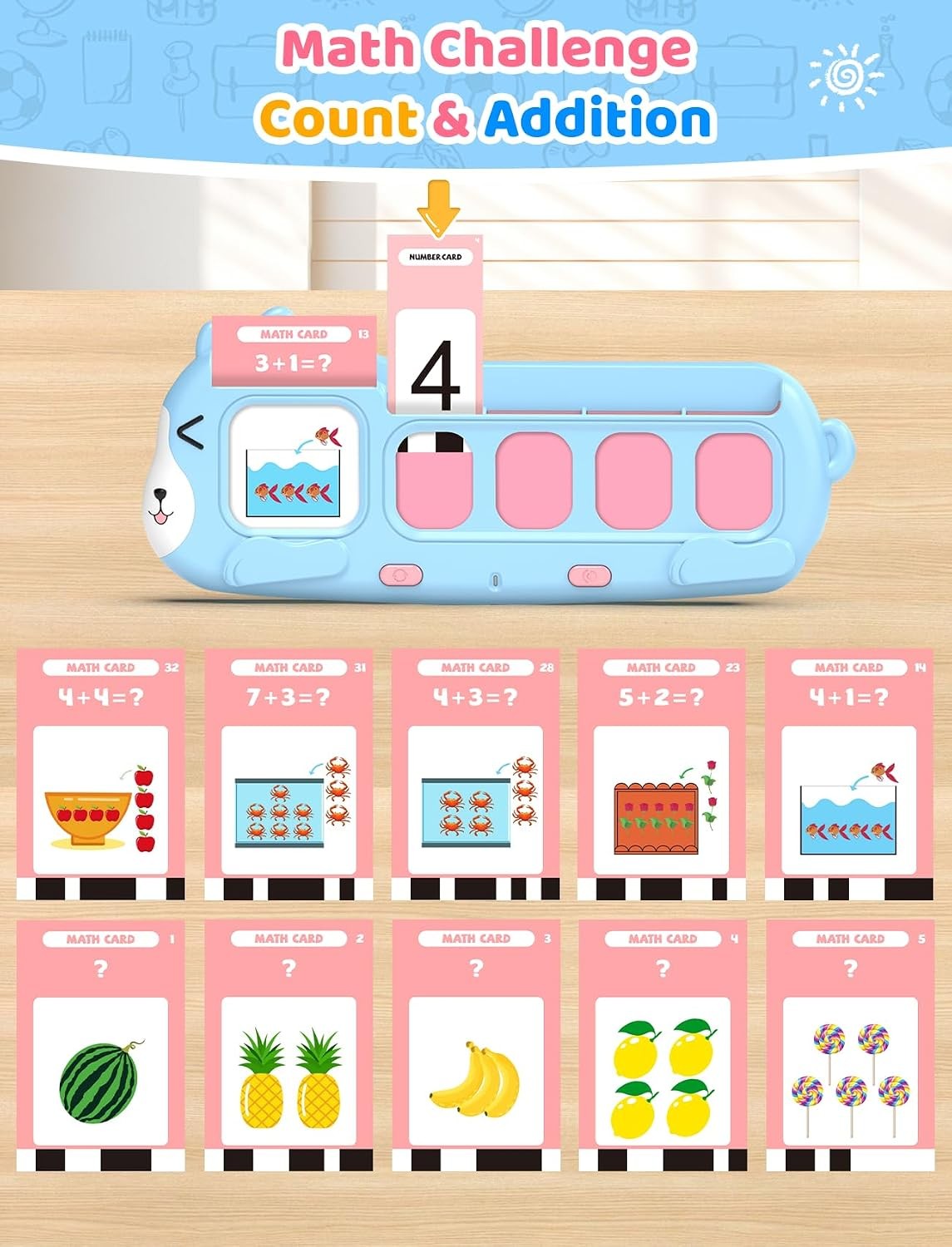 QuTZ Talking Flash Cards Learning Toy