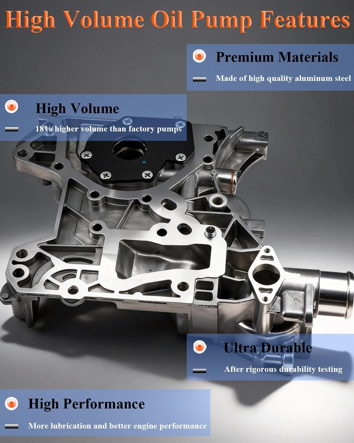 25195118 Engine Oil Pump Fit for Chevy Cruze 2011 2012 2013 2014 2015 2016 2017