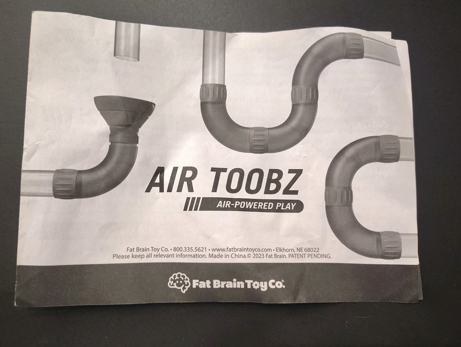 Fat Brain Air Toobz – Expansion Pack Included – Slightly Used