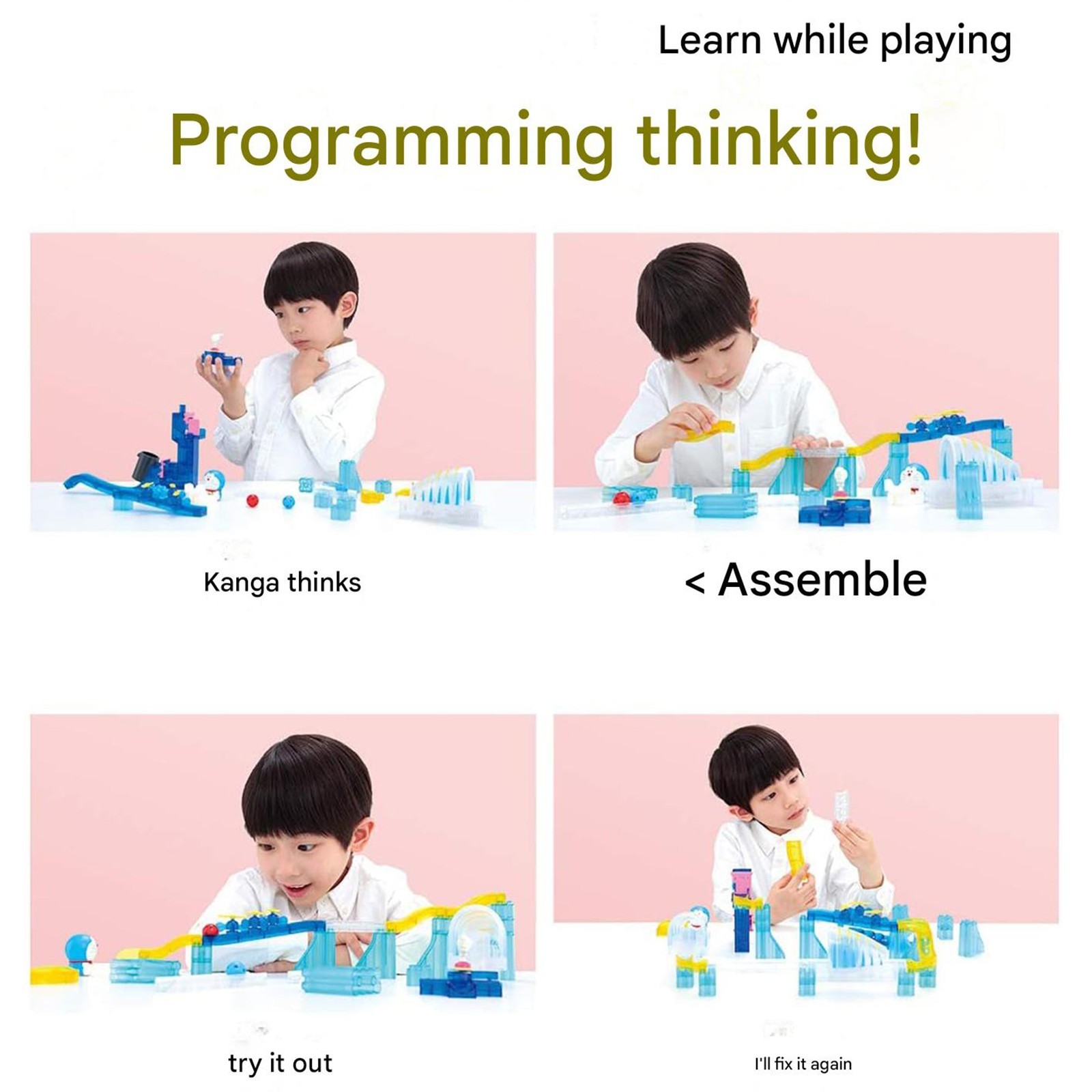 Doraemon Corogaswitch Analog Programming Volume Deluxe Kit Educational Toy New