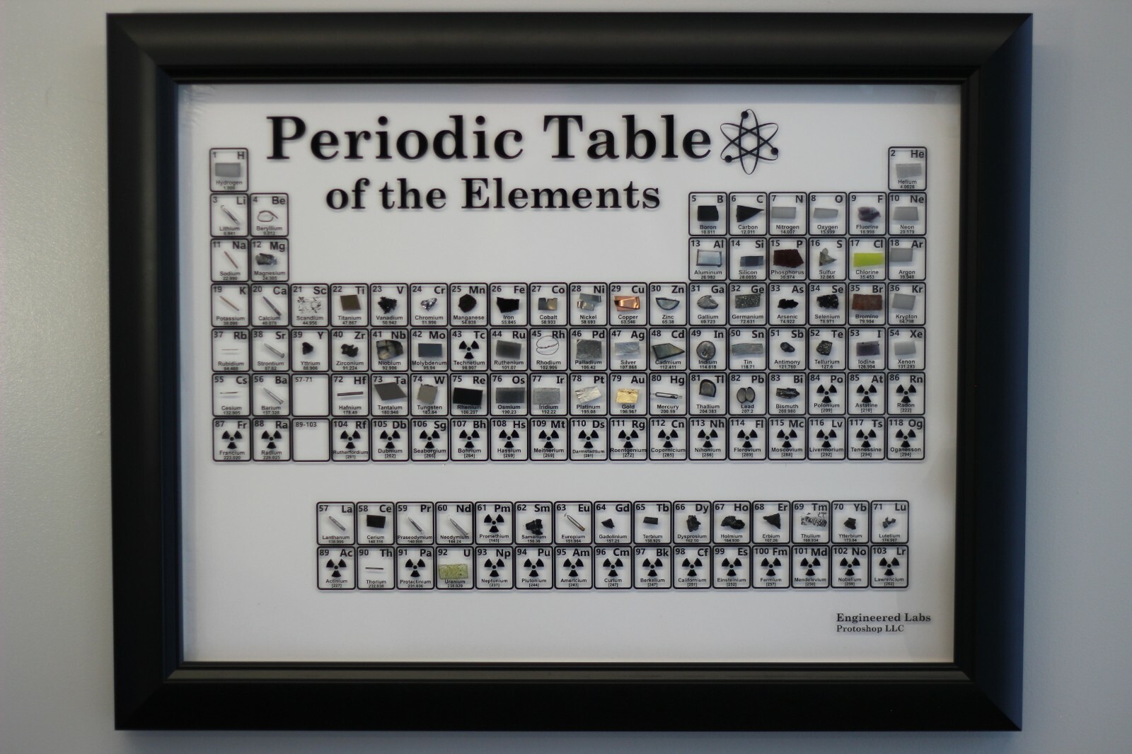 Heritage Periodic Table: Wall-Mount Edition