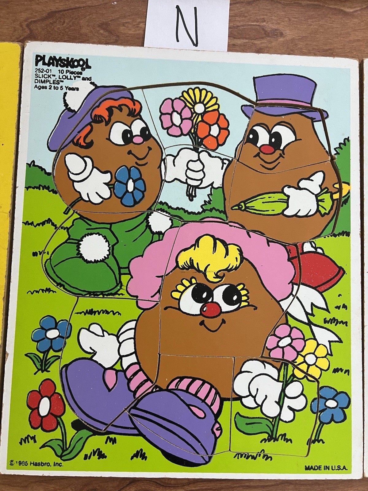 Vintage 1970s Playskool Puzzles Sold Individually