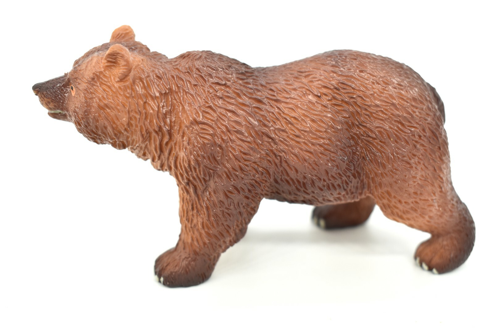 Grizzly Bear, Realistic Small Toy Model Plastic Replica Animal, Kids 4.5″ OK12
