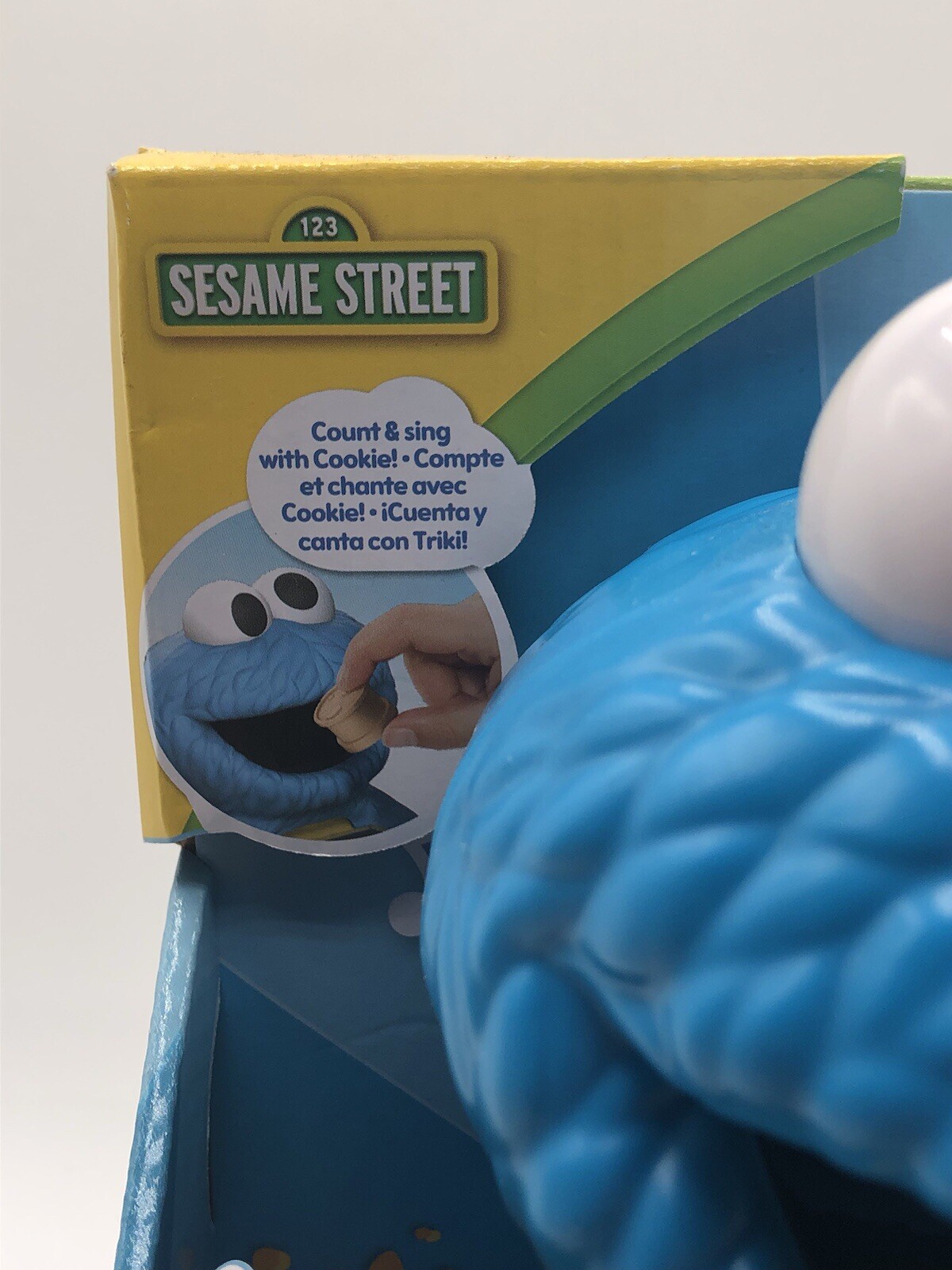 Sesame Street Cookie Monster’s Counting Jar Activity Toy +2 Yrs 12 pieces ￼3AAA
