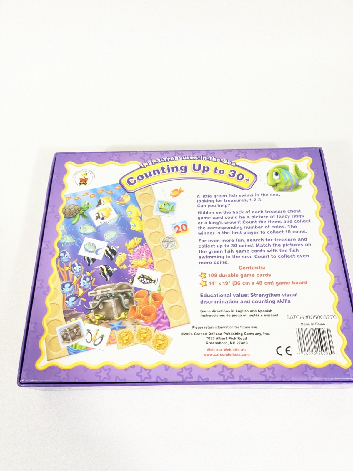 1-2-3 Treasures in the Sea Counting Up to 30 Learn Numbers Educational Game
