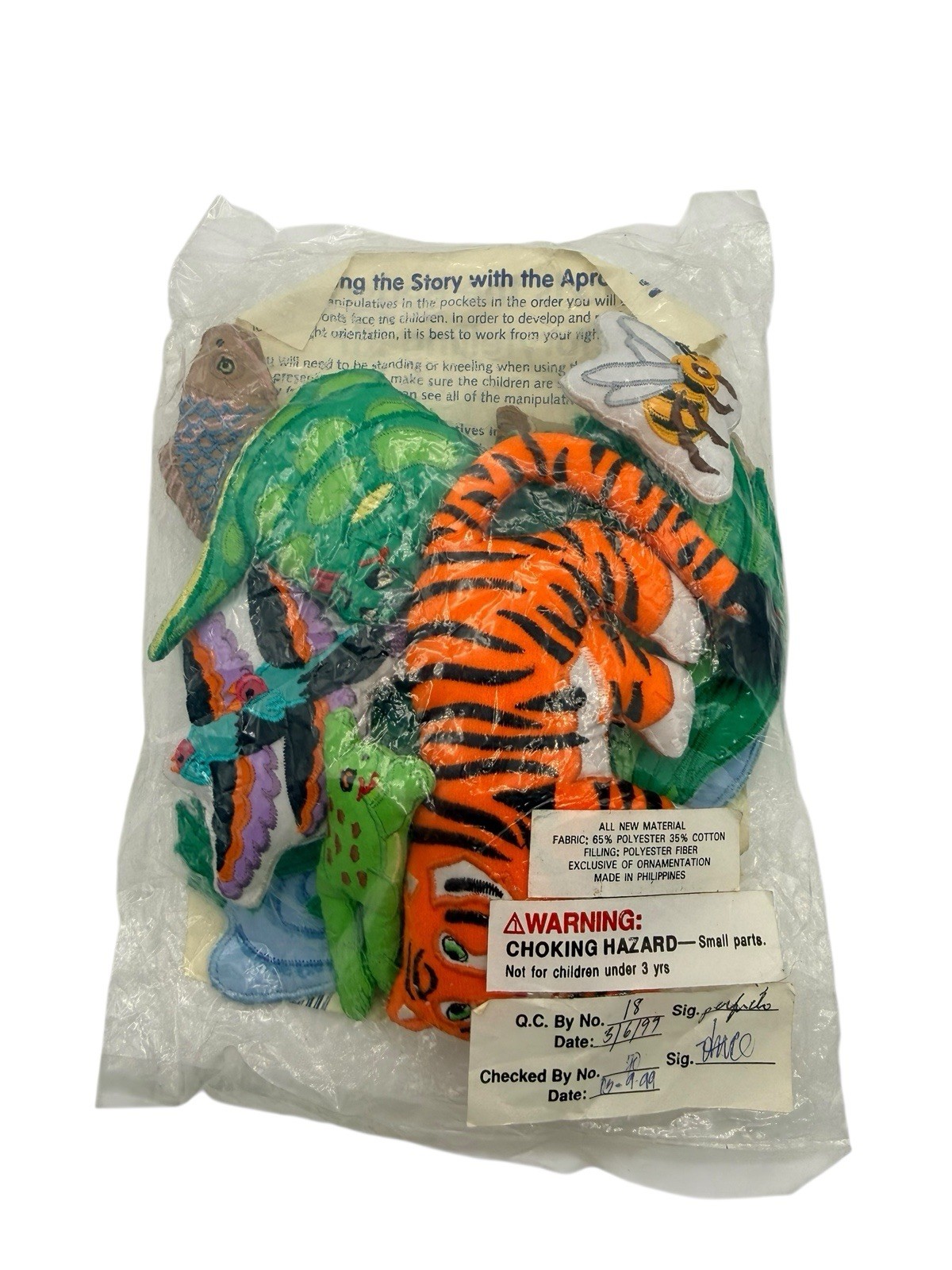 Who is the Beast Storytelling Kit Vintage Lakeshore Early Learning Fun New!