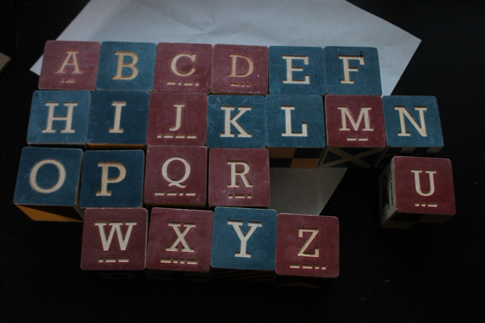 Uncle Goose Ocean Nautical Wooden Blocks Lot – INCOMPLETE Set