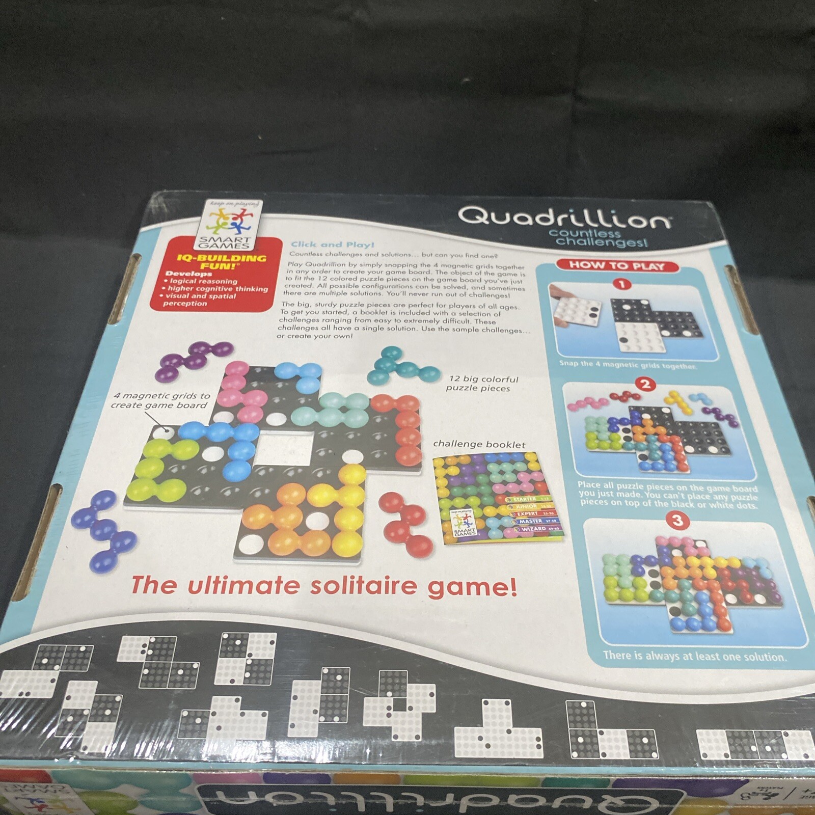 Smart Games Quadrillion Multi Level Logic Game NEW Fast Shipping
