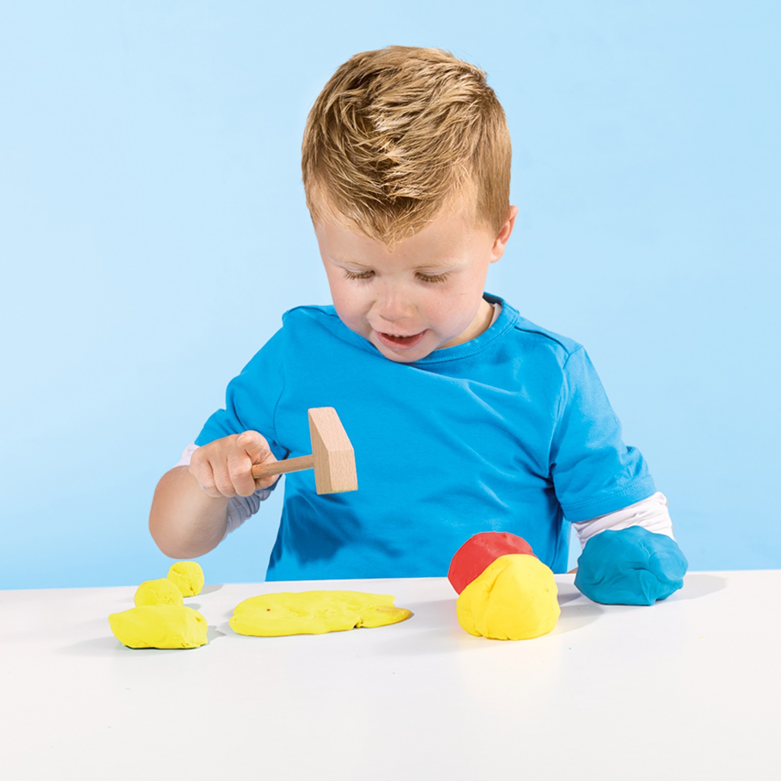SES Creative: My First Dough With Tools – 3 Color 3oz Tubs, Kids 1+