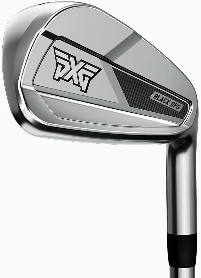 PXG Black Ops Irons and Wedge Set, 5-PW, GW, SW, LW – Steel Shaft Regular Flex