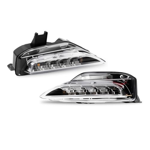 Pair Left Right Front Bumper Light Assembly Compatible with Q50 Sport 2014