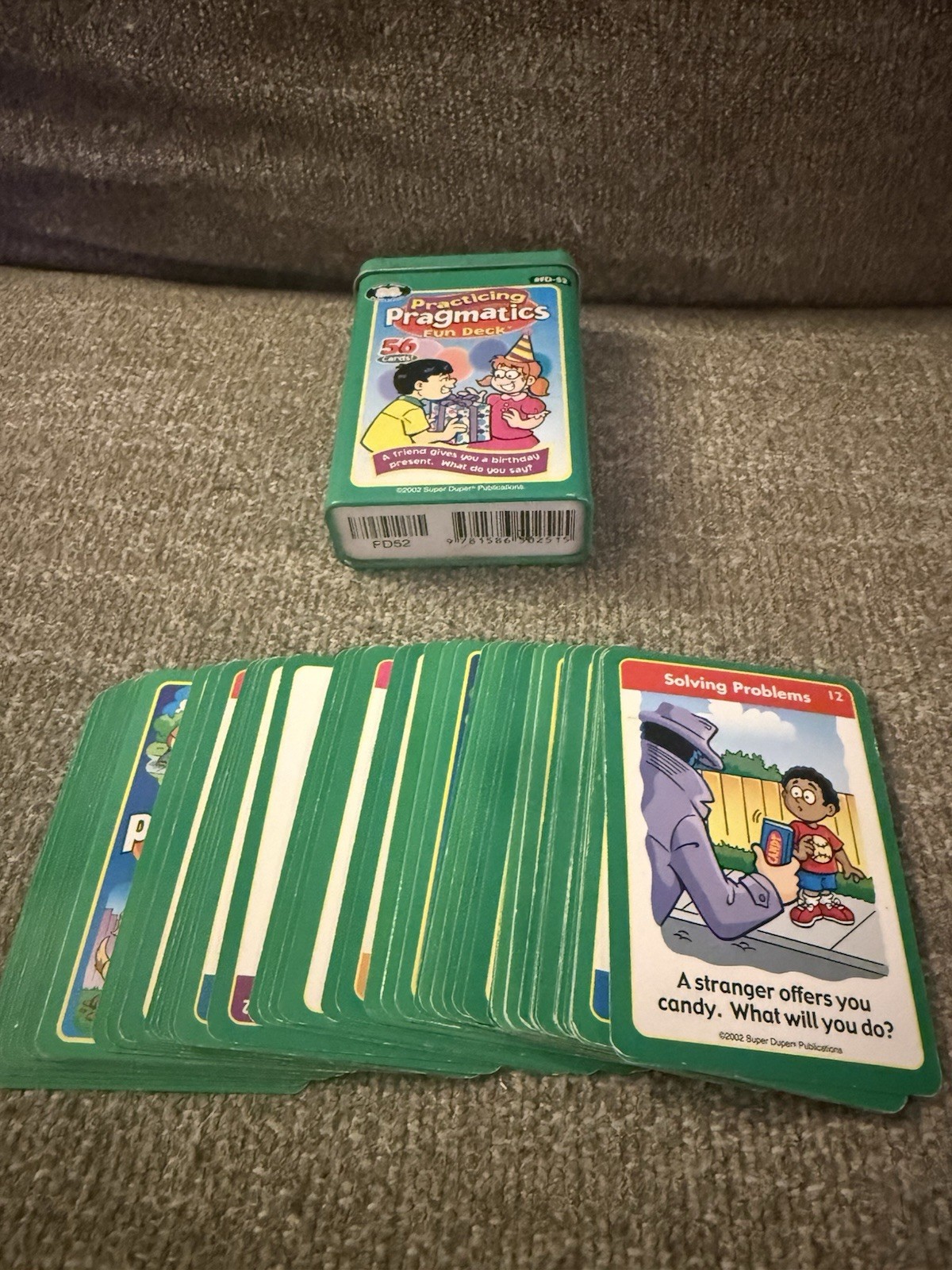 Lot 3 Fun Deck Using I And Me Practicing Pragmatics What Are They Asking Tins