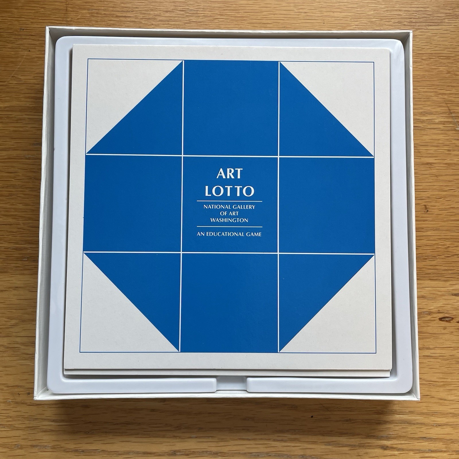 Art Lotto Educational Game Complete National Museum of Art 5 Boards 45 Cards