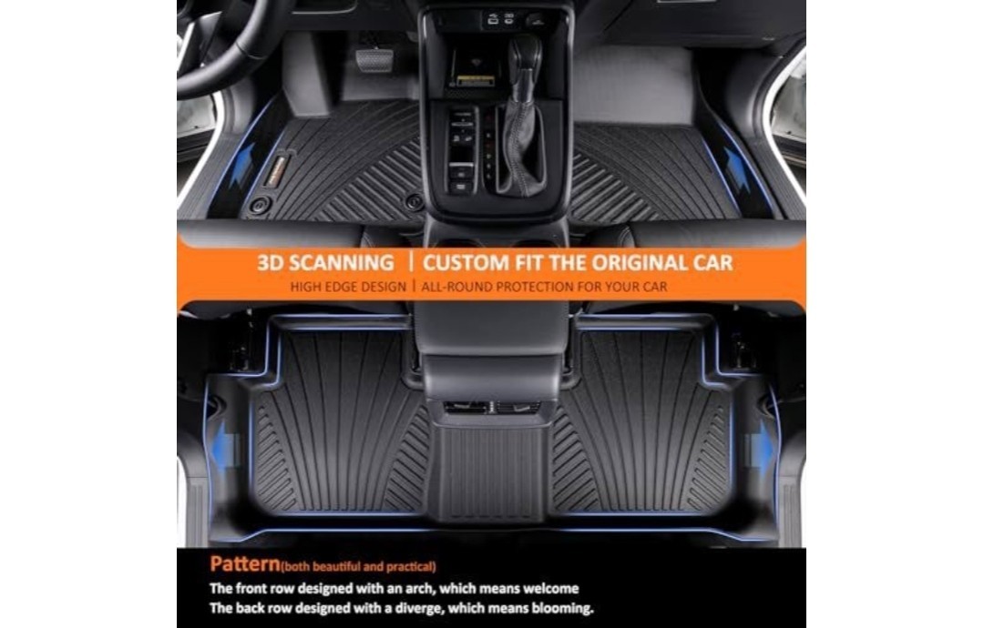 Binmotor-All Weather Floor Mats for Kia Sorento 2025 2024 2023 2022 2021