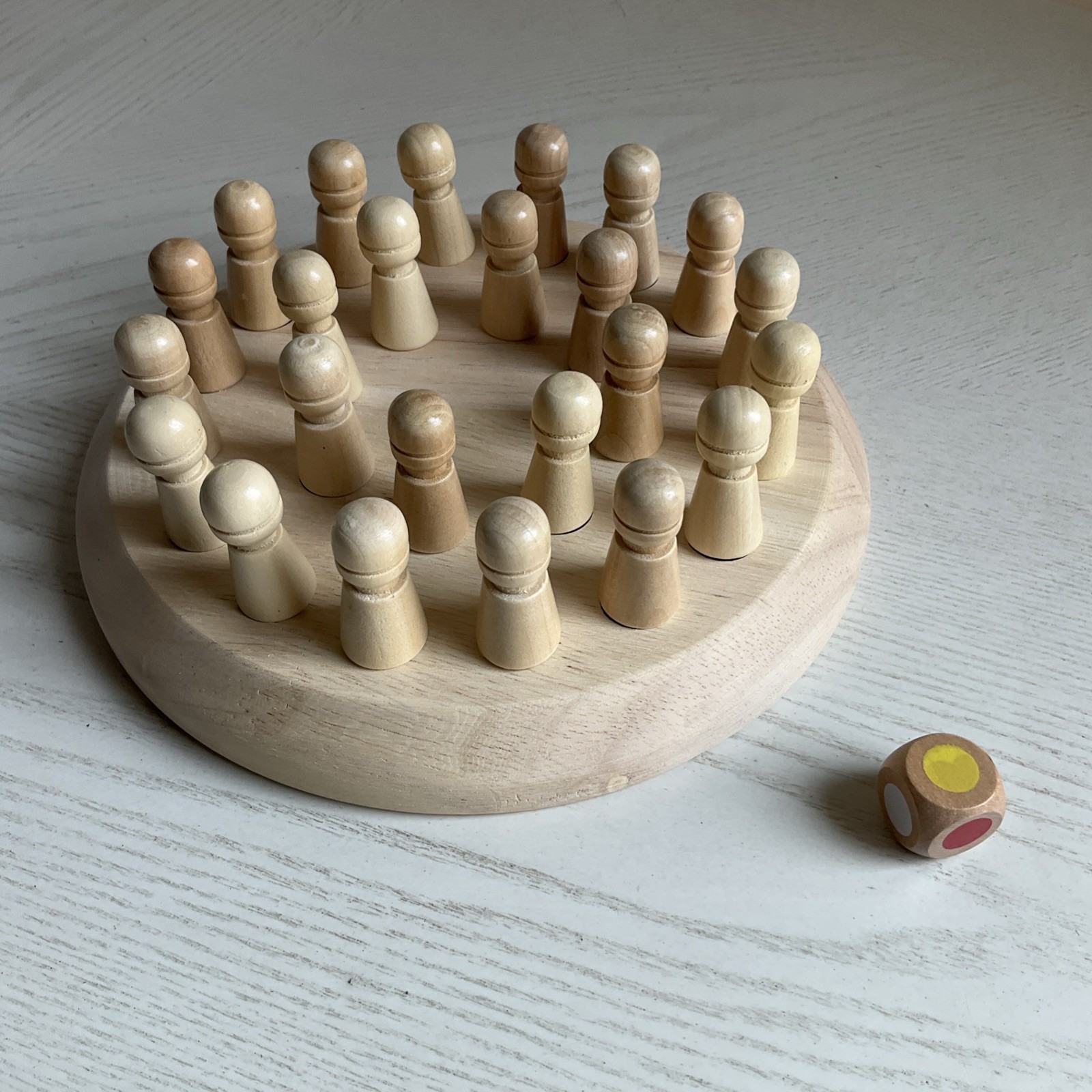Memory Chess Wooden Game Educational Children’s Motor Skill Toys Games Ages 3+