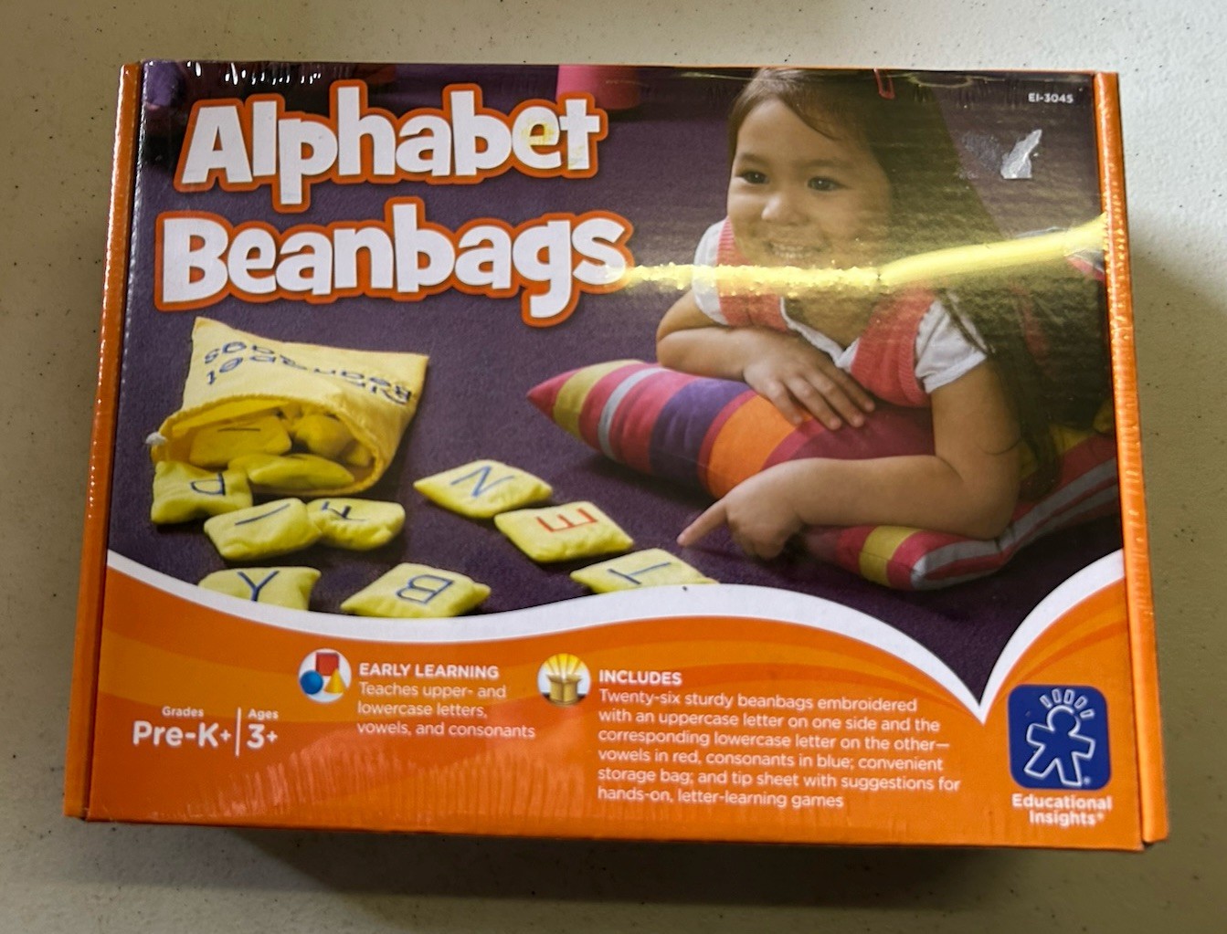 Educational Insights Alphabet Beanbags – Abc Learning Toys For Kids Ages 3-5