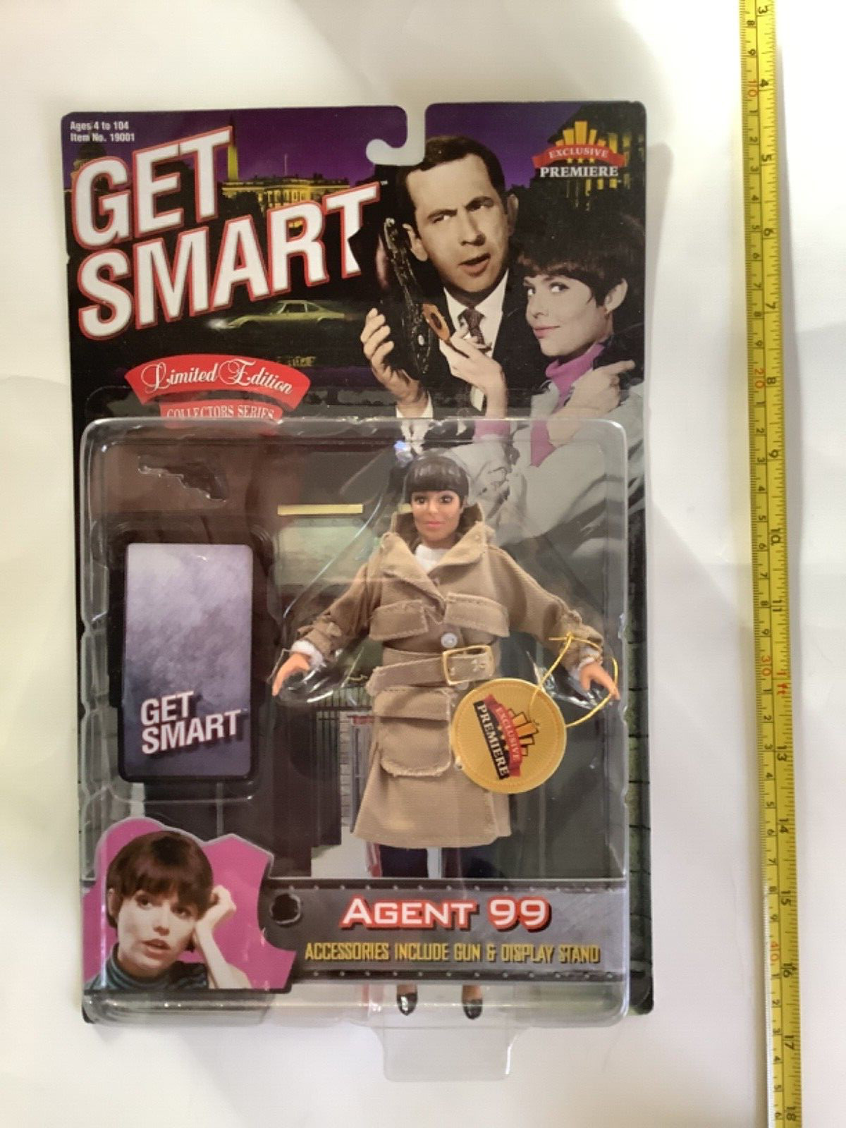 GET SMART AGENT 99 LIMITED EDITION 1998 ACTION FIGURE SEALED