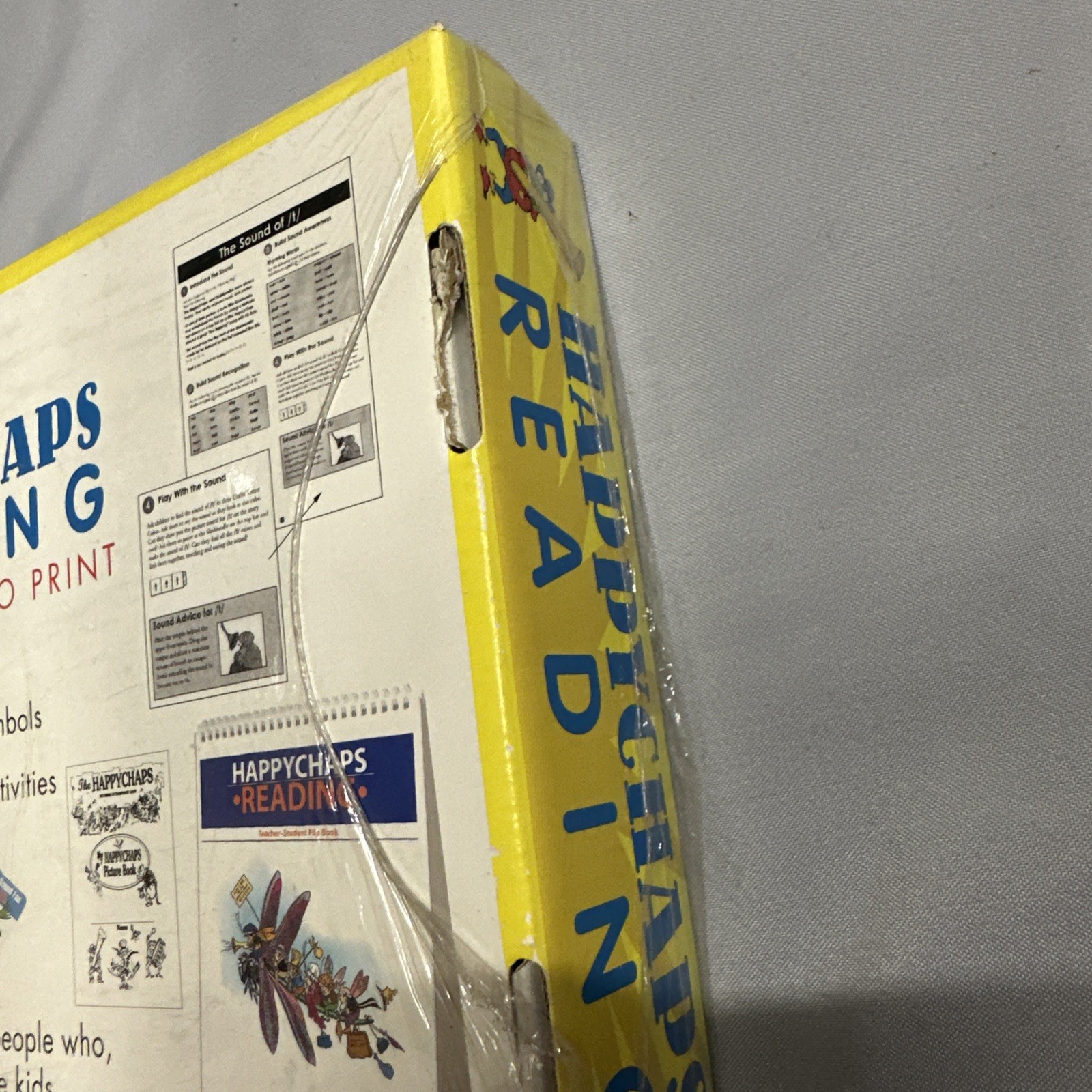 VTG Unifix Happychaps Reading Connecting Sound to Print Kit Didax 5-8 Sealed