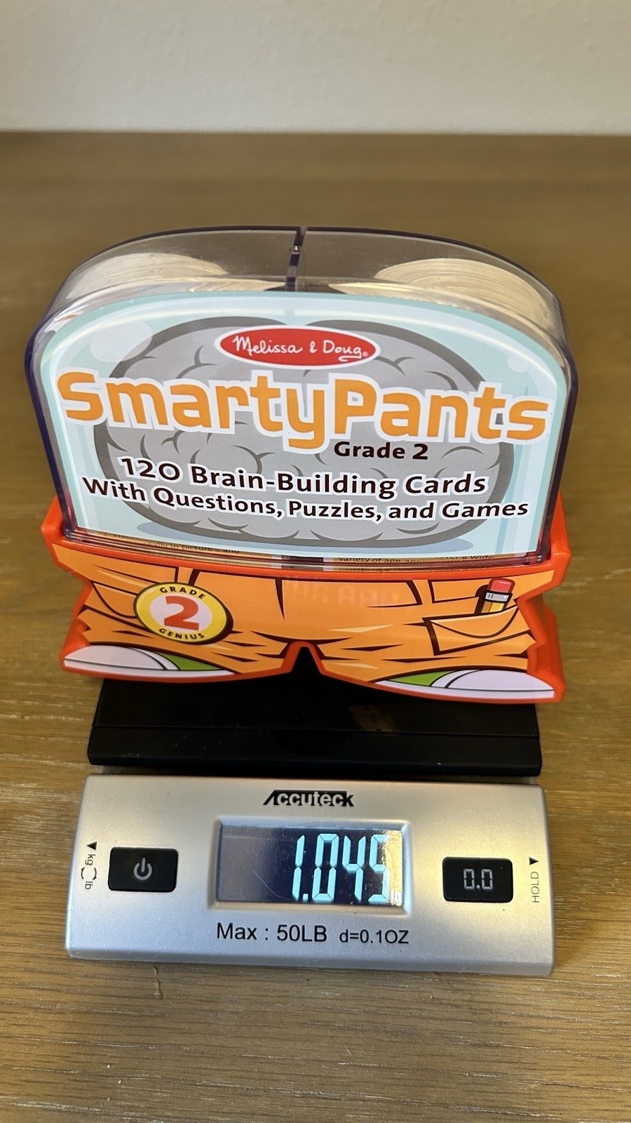 Melissa & Doug Smarty Pants Grade 2 Brain Building Cards Game