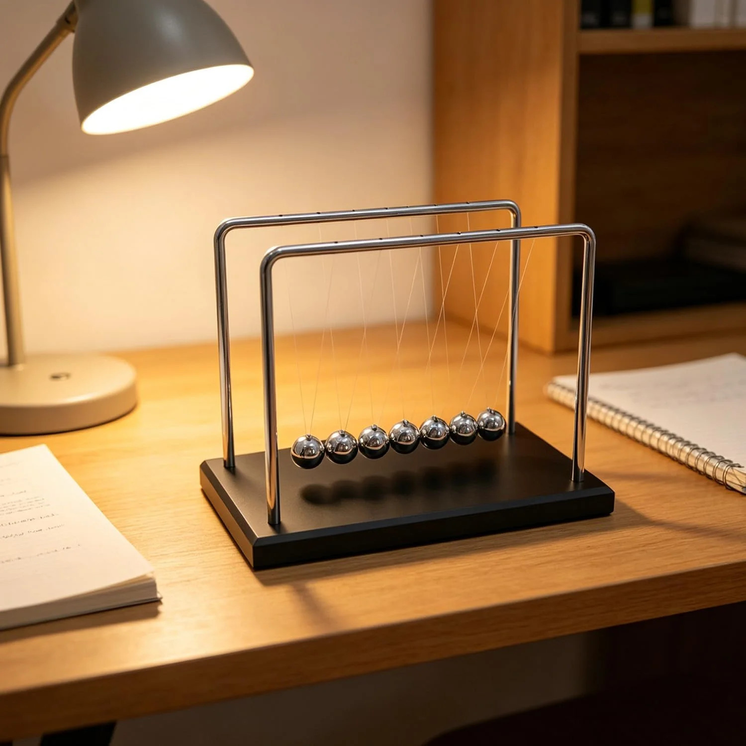 QLKUNLA Newtons Cradle Balance Balls Science Physics Gadget Desktop Decoration K