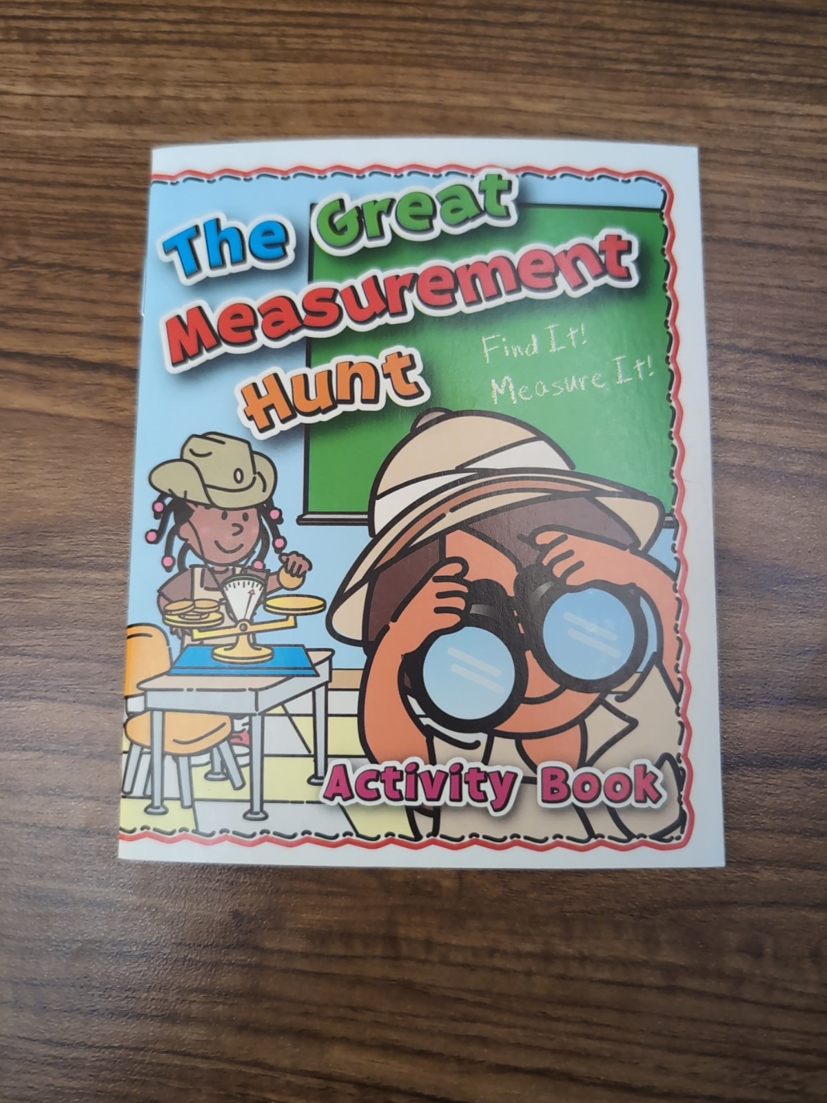 NEW The Great Measurement Hunt Activity Book By Really Good Stuff 2007 Set Of 13