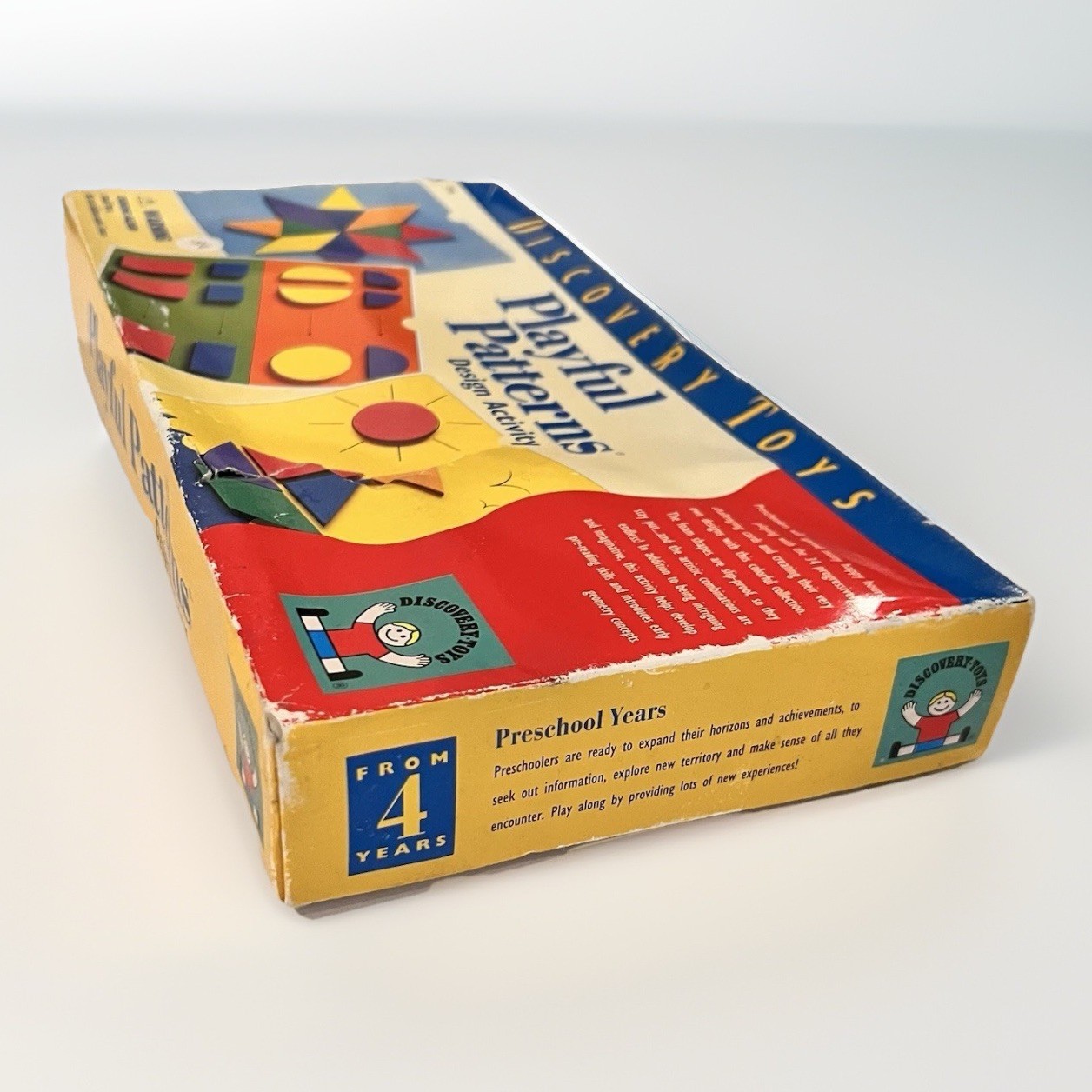 Discovery Toys Playful Pattern 2930 Foam Puzzle Math Educational Kids 1996 B-5