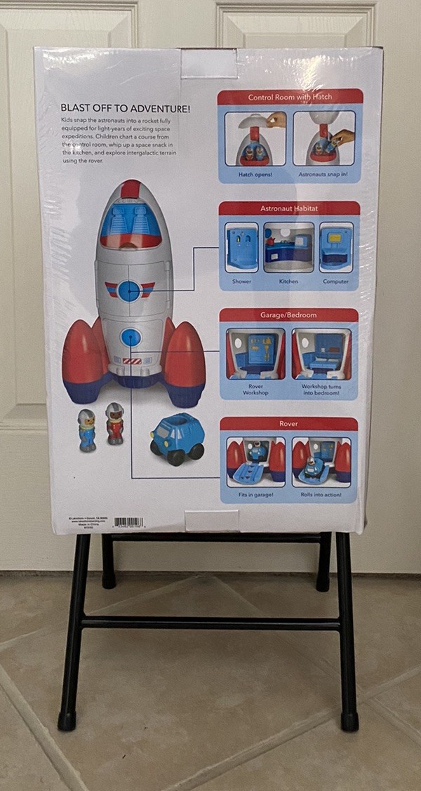 Lakeshore Learning ~ Learn & Play Explore Rocket Space Ship Toy AGES 3+ YRS NEW!