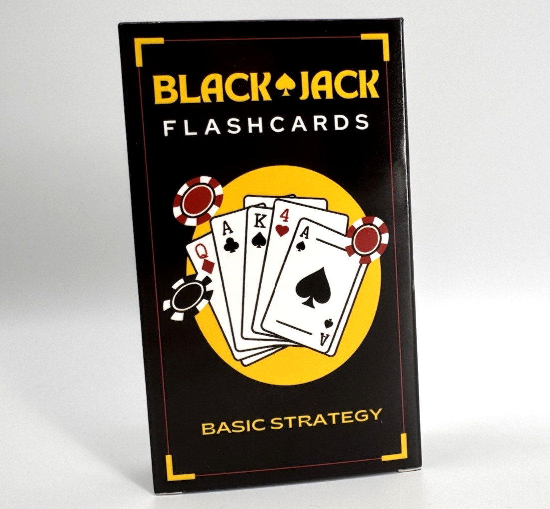 Blackjack Basic Strategy Flashcards Game Scenarios for Beginners