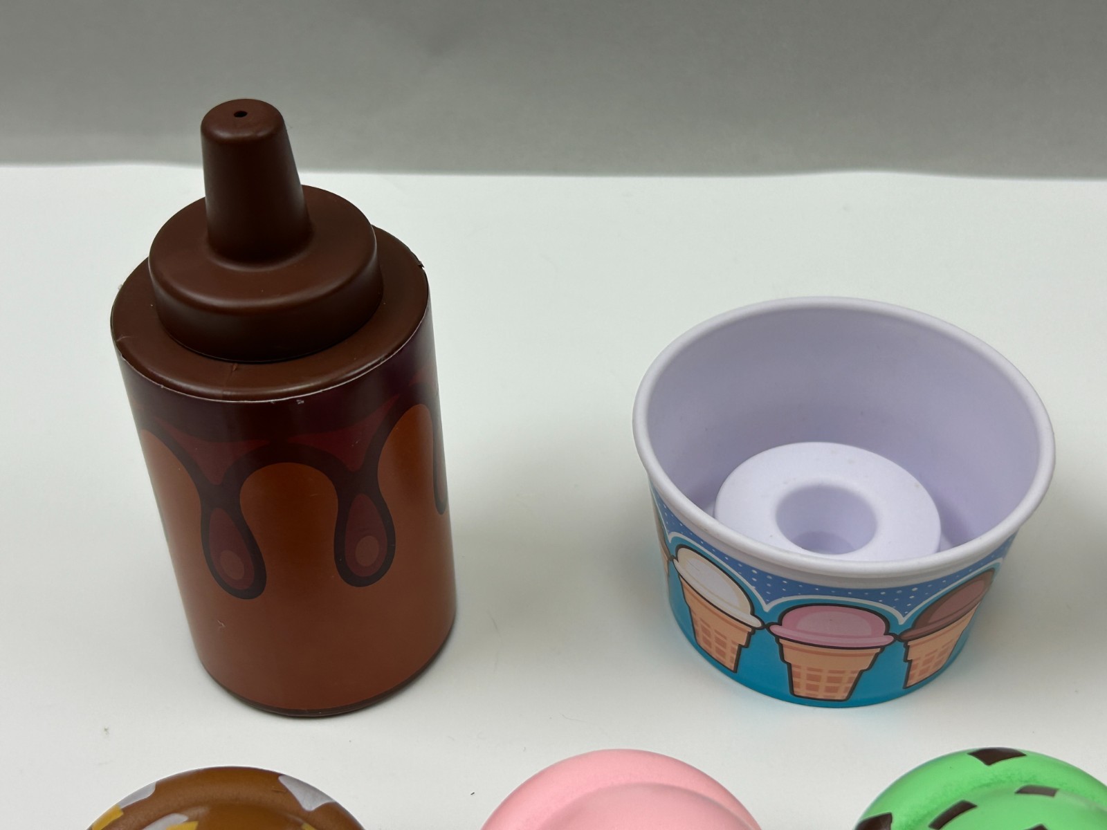 Melissa & Doug Ice Cream Scoop & Serve Replacement Parts Toppings Cones Cups