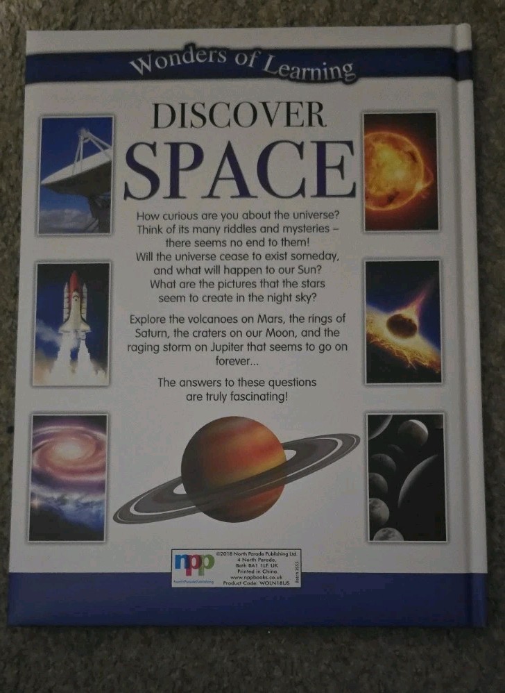 Wonders of Learning Discover Space Educational Box Set-Used